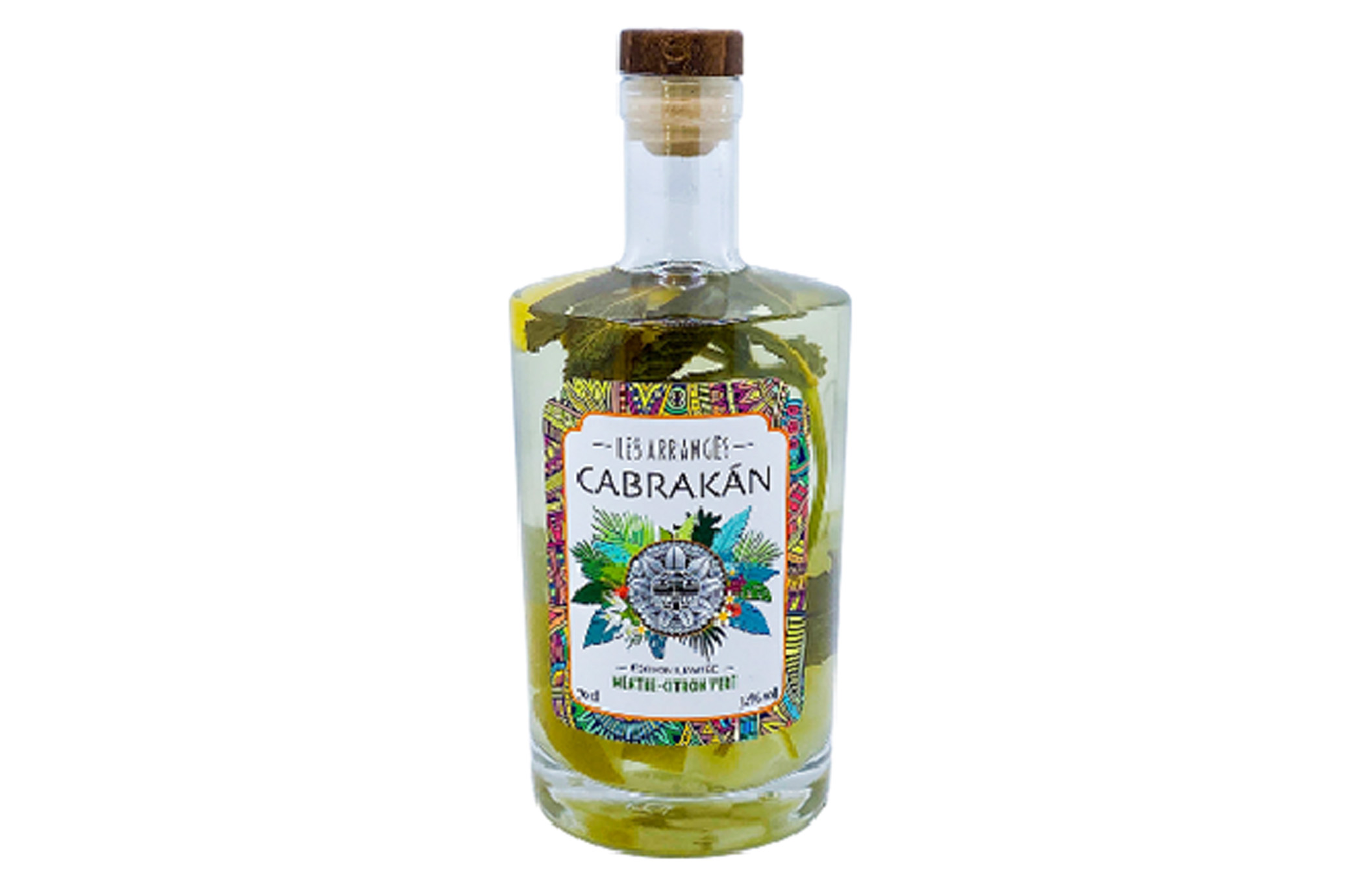 Rhum Arrangé CABRAKAN - Menthe-Citron Vert 70CL