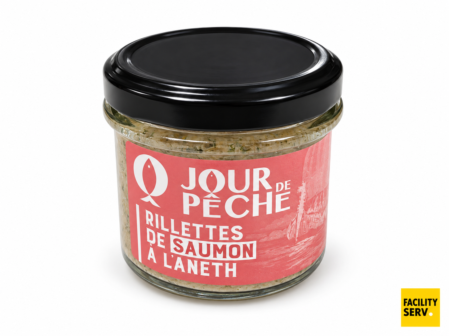 Rillettes de saumon à l’aneth — Jour de Pêche — 90 g