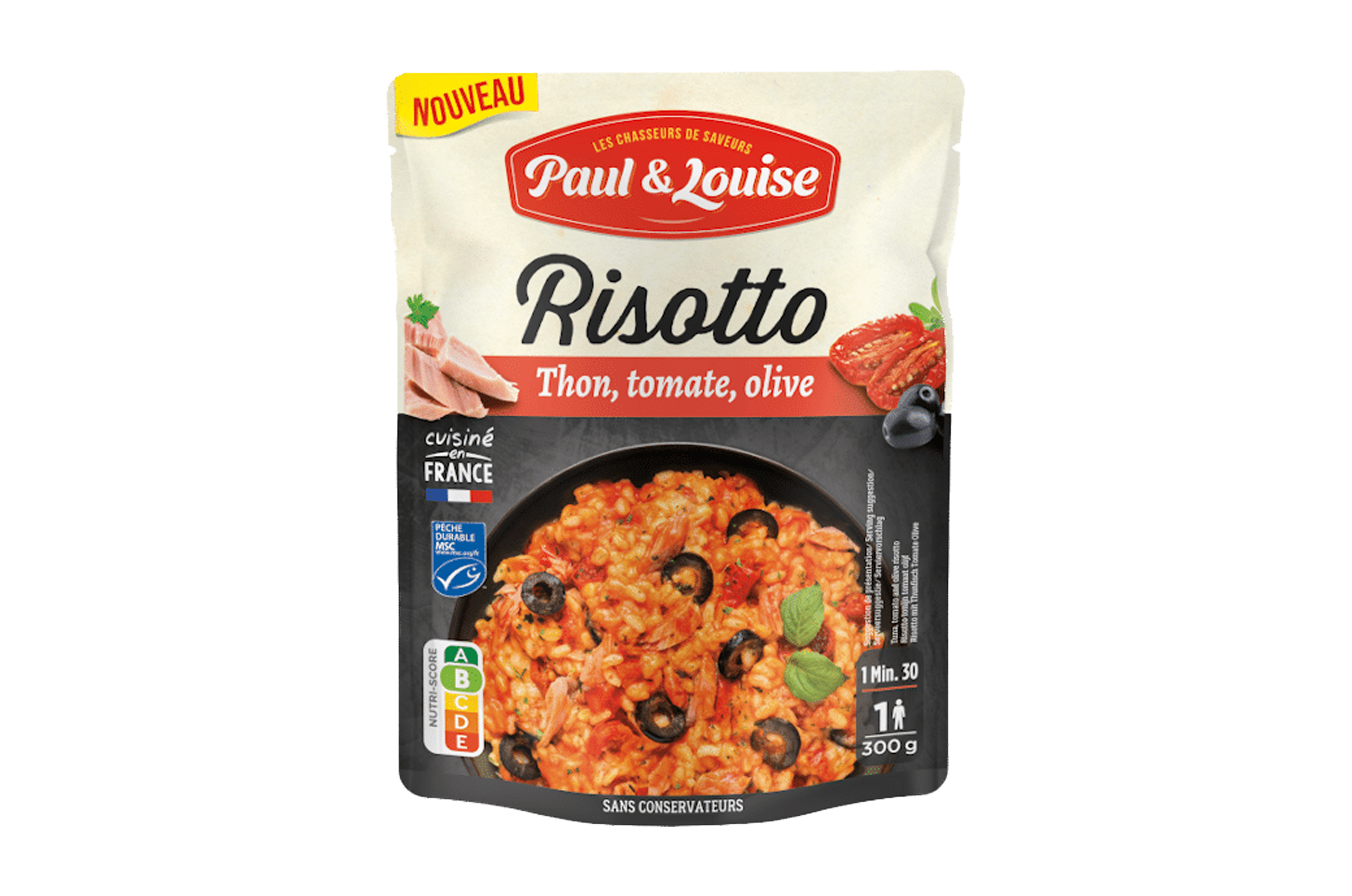 Risotto thon, tomate, olive (250g) – Paul et Louise