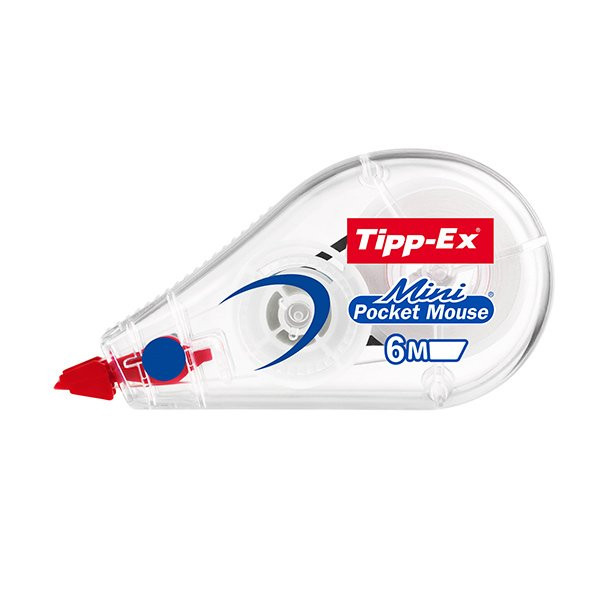 🖱️ Roller de Correction Tipp-Ex Mini Pocket Mouse – Correcteur à Sec