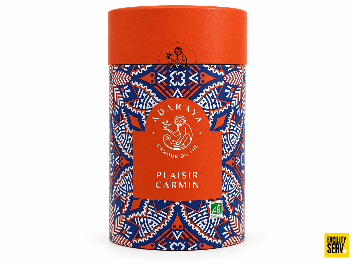 Rooibos Plaisir Carmin bio — Boîte premium 100 g — Adaraya