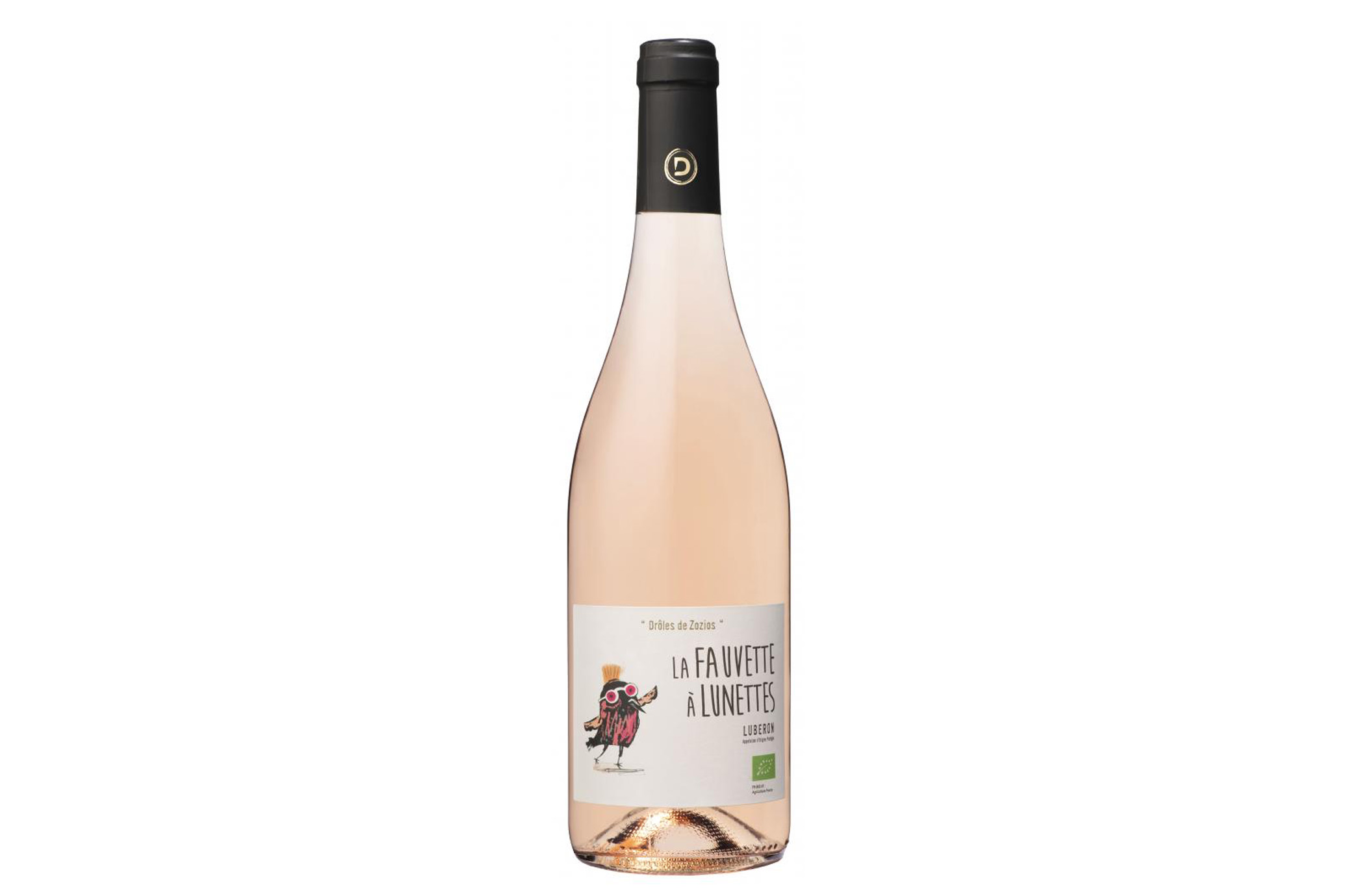 ROSE - LA FAUVETTE A LUNETTES, AOP Luberon 2022 75cl