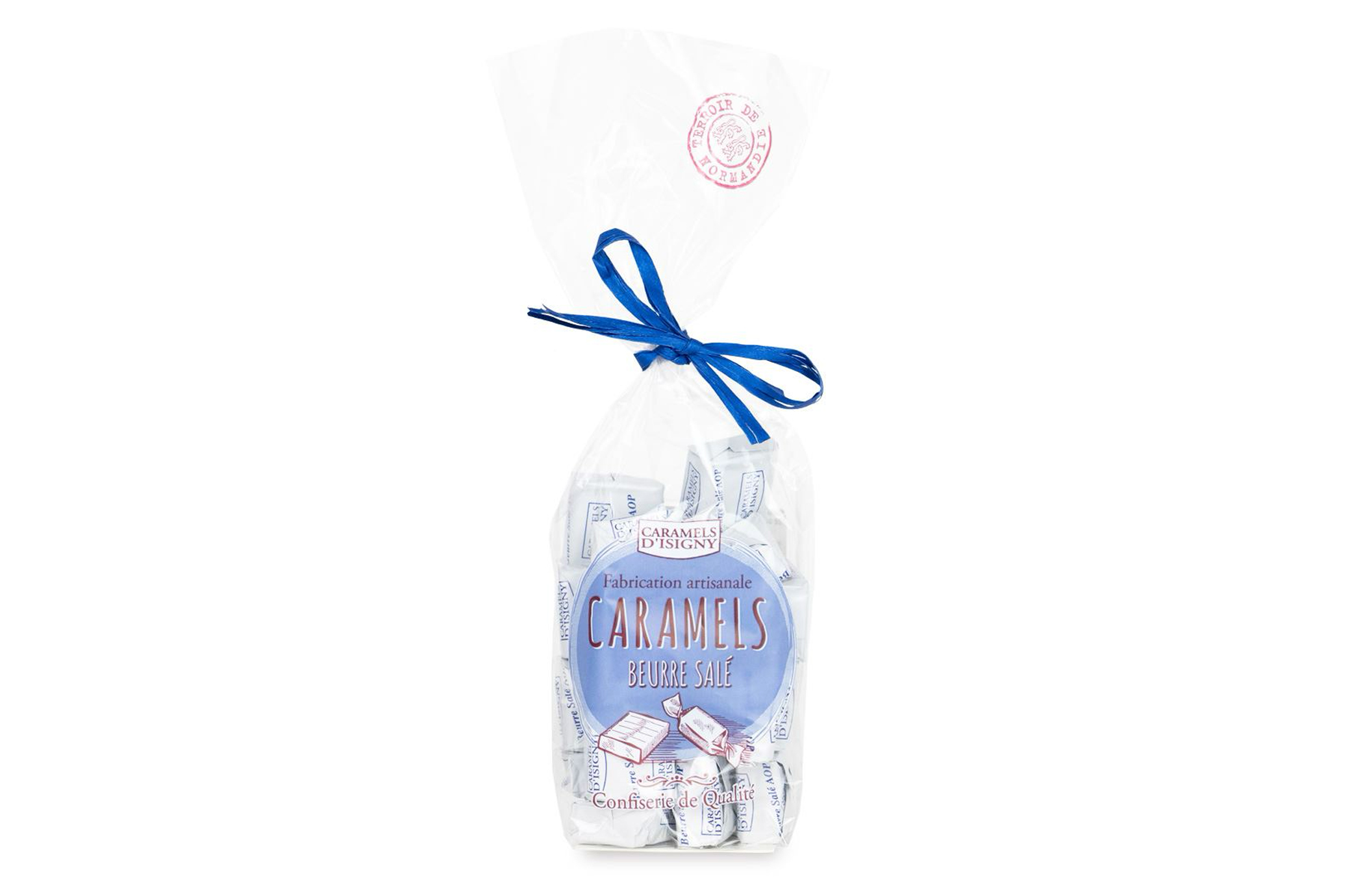 Sachet Caramels beurre salé et crème d’Isigny A.O.P. 150g