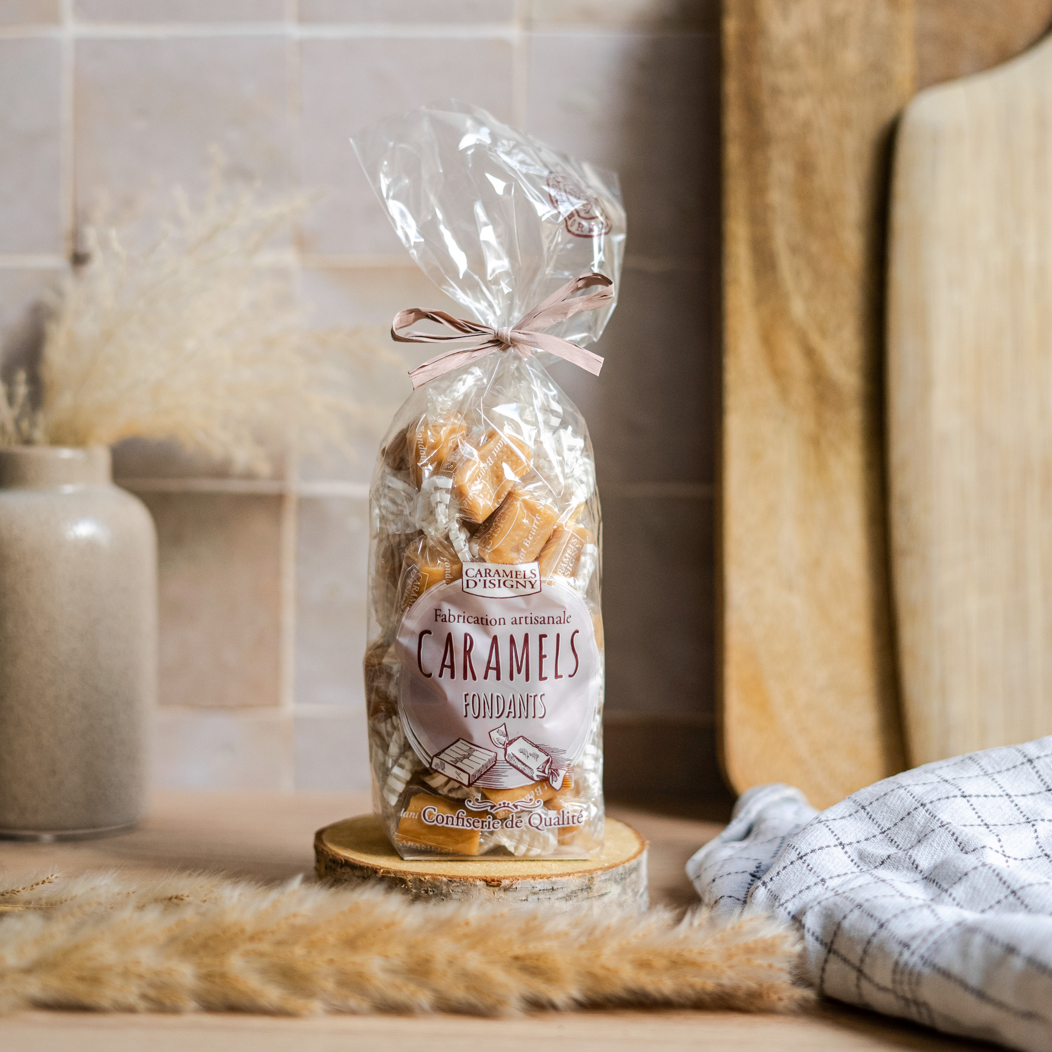 Sachet Caramels fondants beurre salé 150G