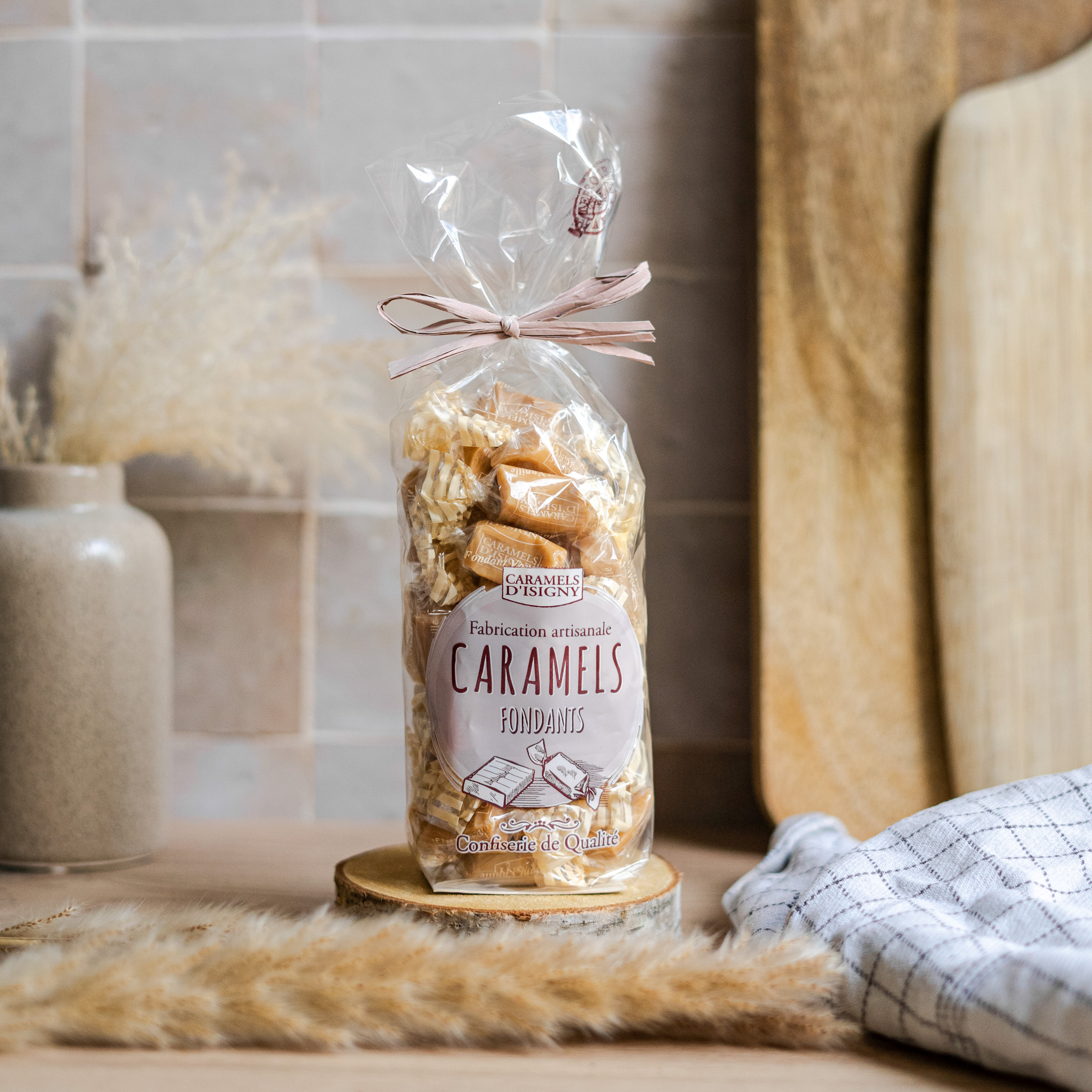 Sachet caramels fondants vanille 150g