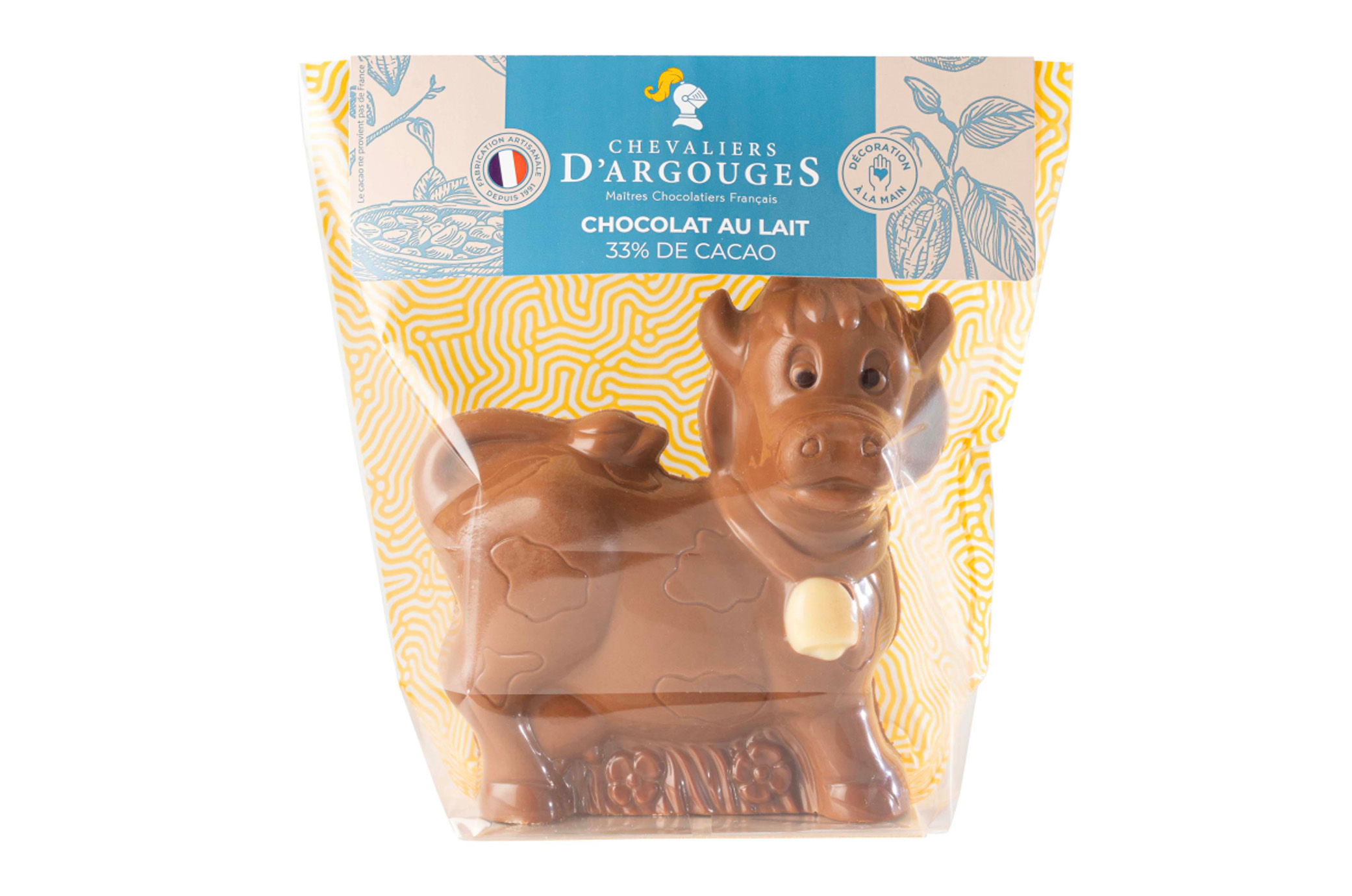 SACHET VACHE CHOCOLAT LAIT 33% DE CACAO 125G