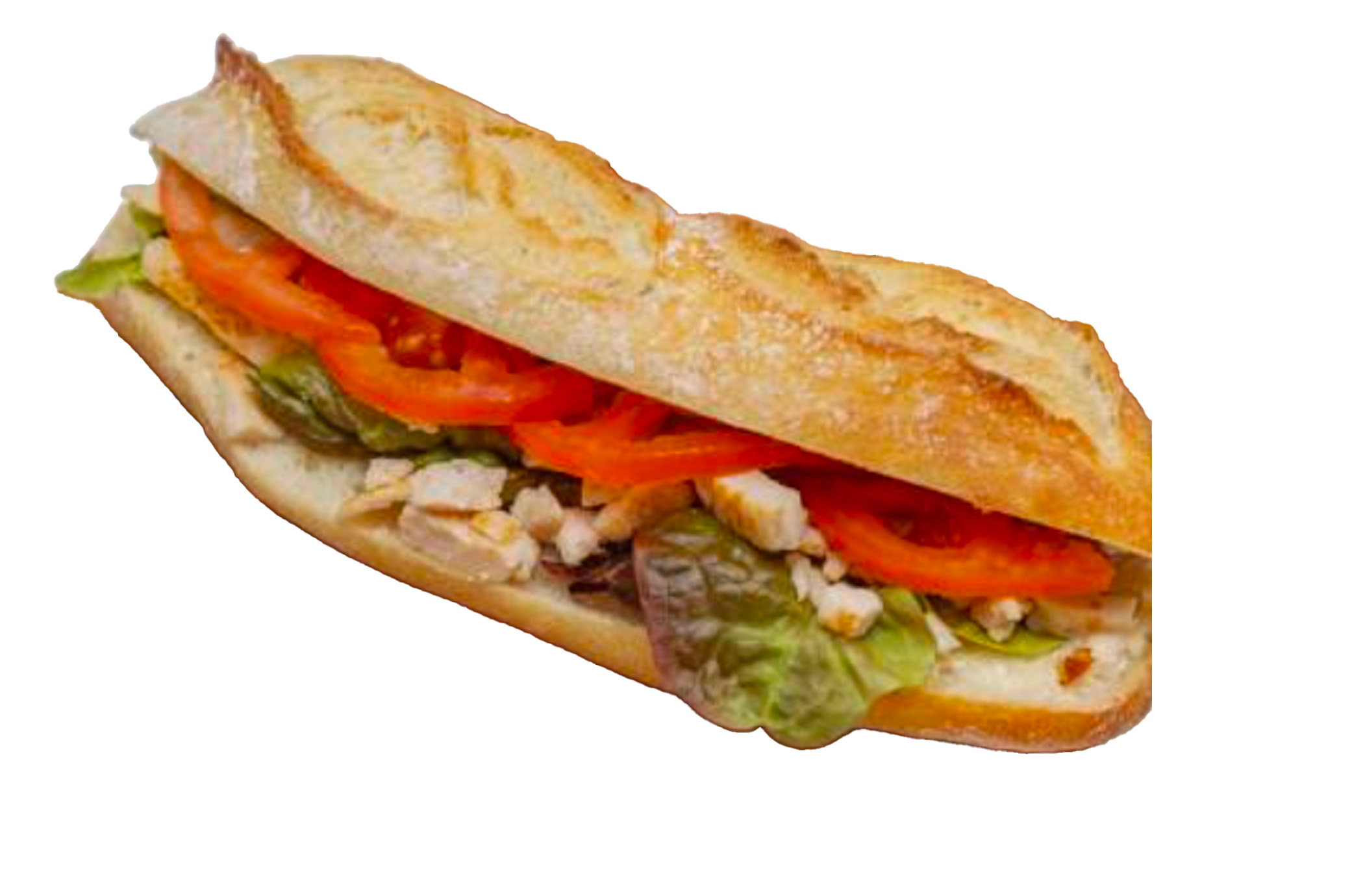SANDWICH POULET CRUDITES MAYONNAISE