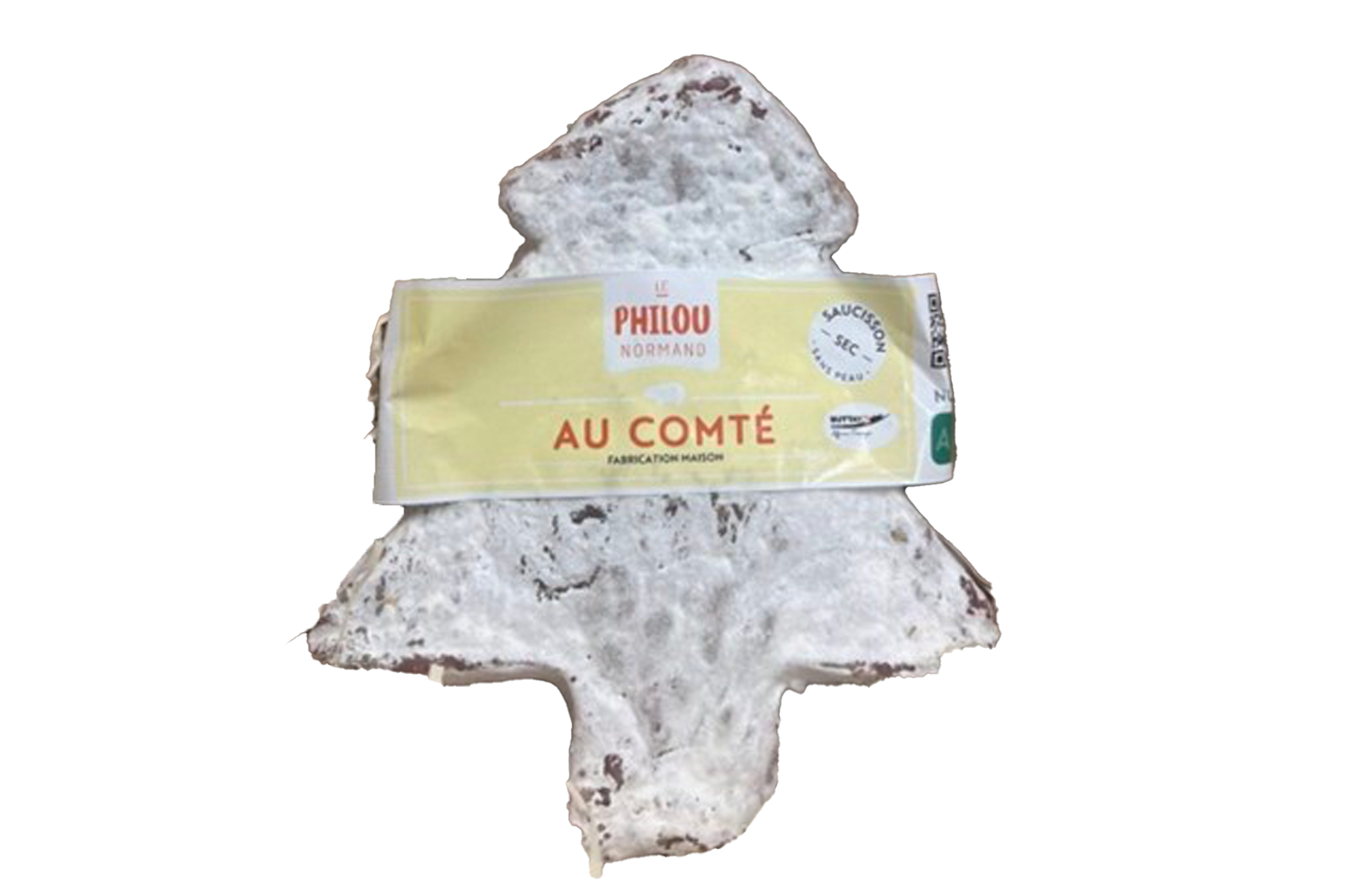 🧀🥓 Saucisson Sans Peau au Comté 220g – Le Philou Normand