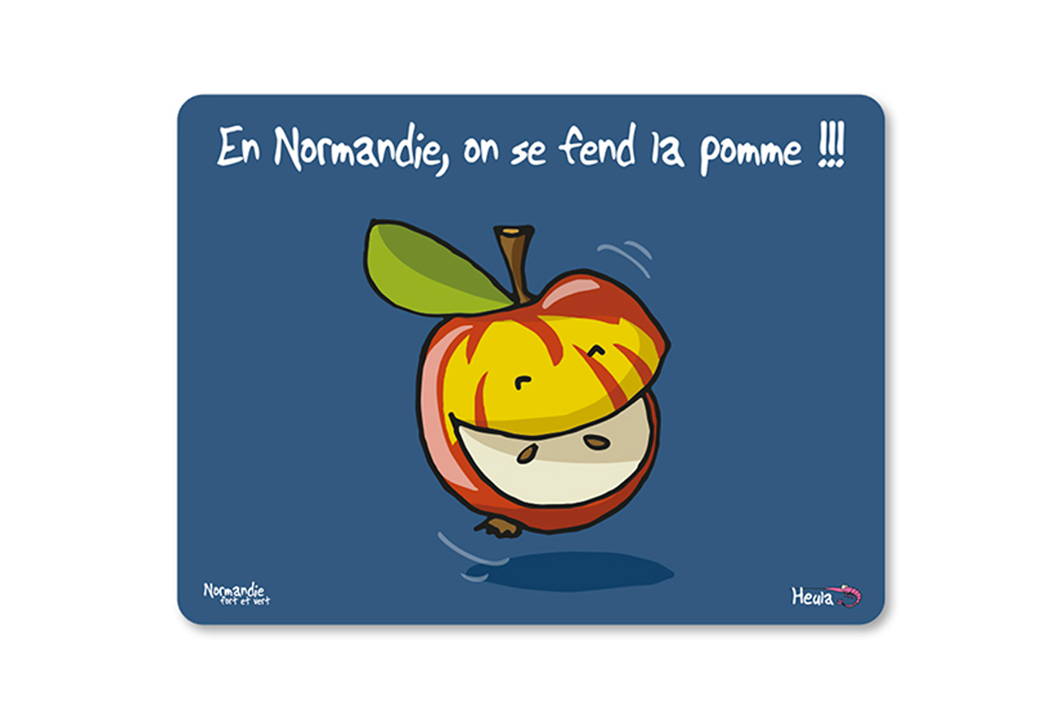 Set de table "Fend la pomme"