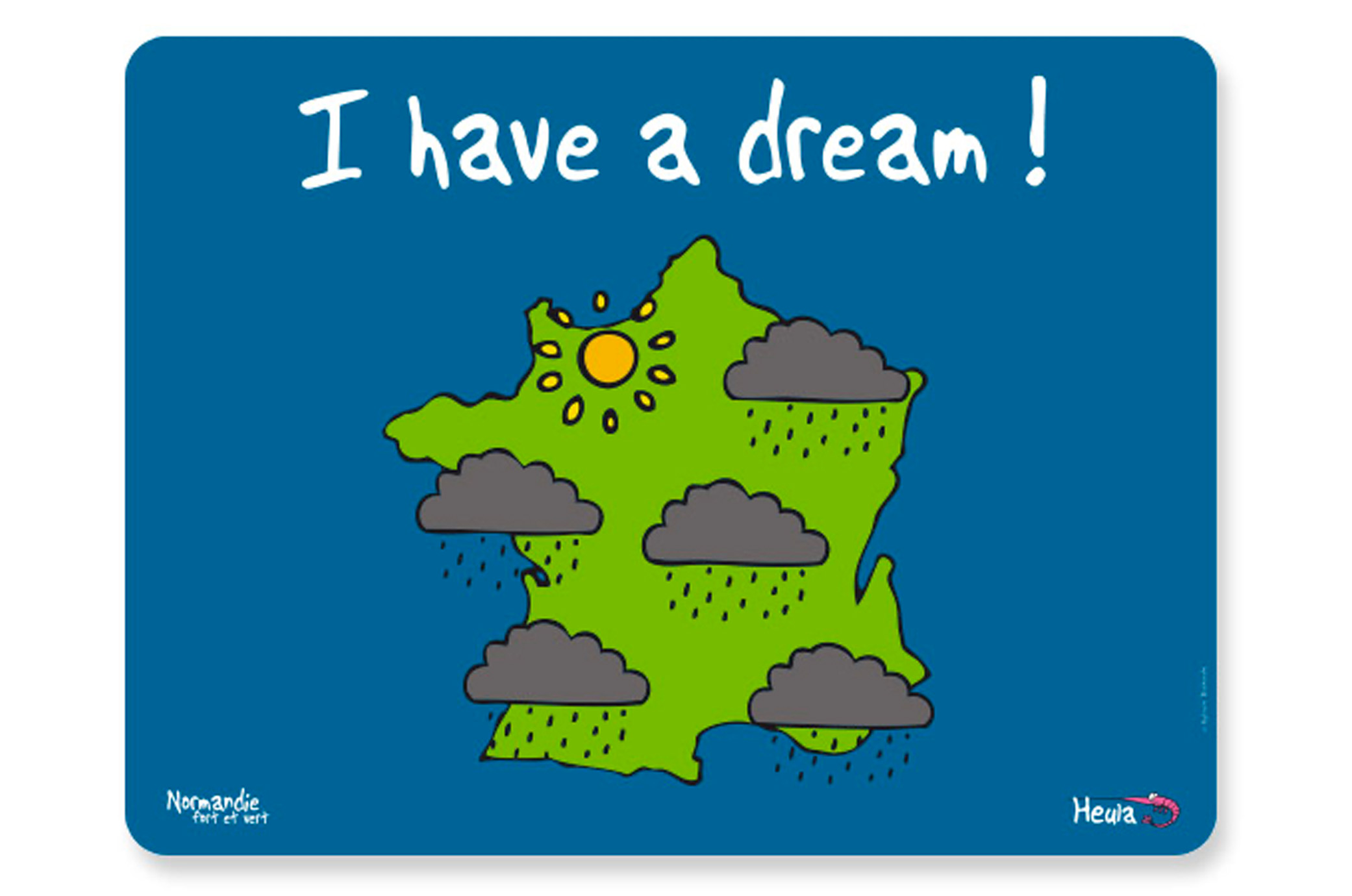 Set de table "I have a dream"