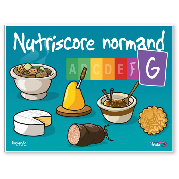 Set de table "Nutriscore Normand"
