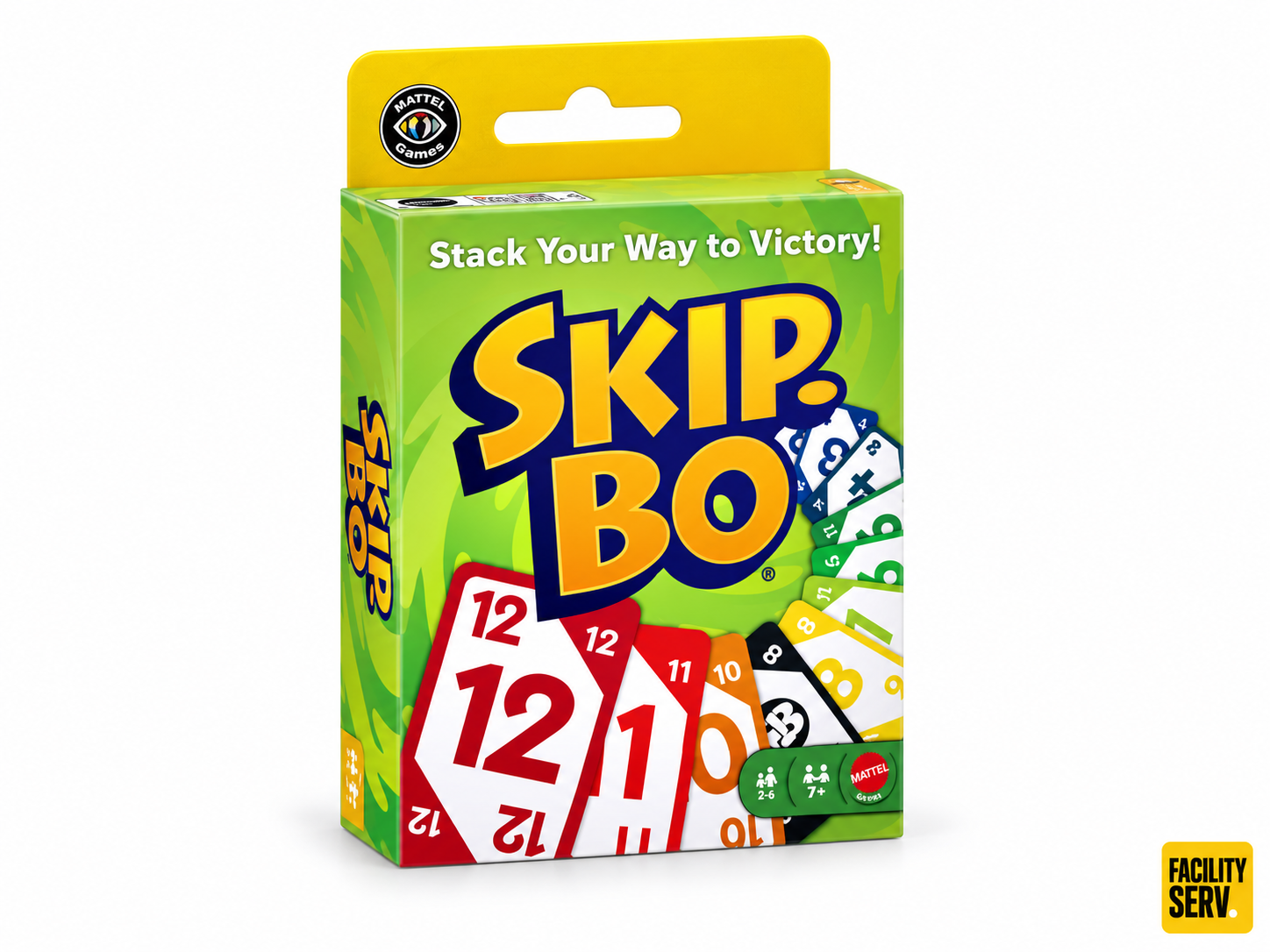 Skip-Bo Nouvelle Édition — Jeu de cartes familial et stratégique — Dès 7 ans
