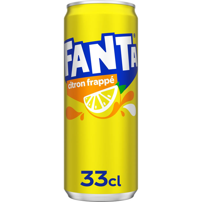 Soda citron frappé FANTA 33cl