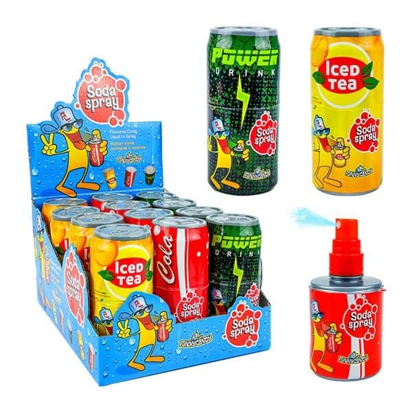 🥤🍬 Soda Spray – Bonbon Liquide en Spray – 60 ml