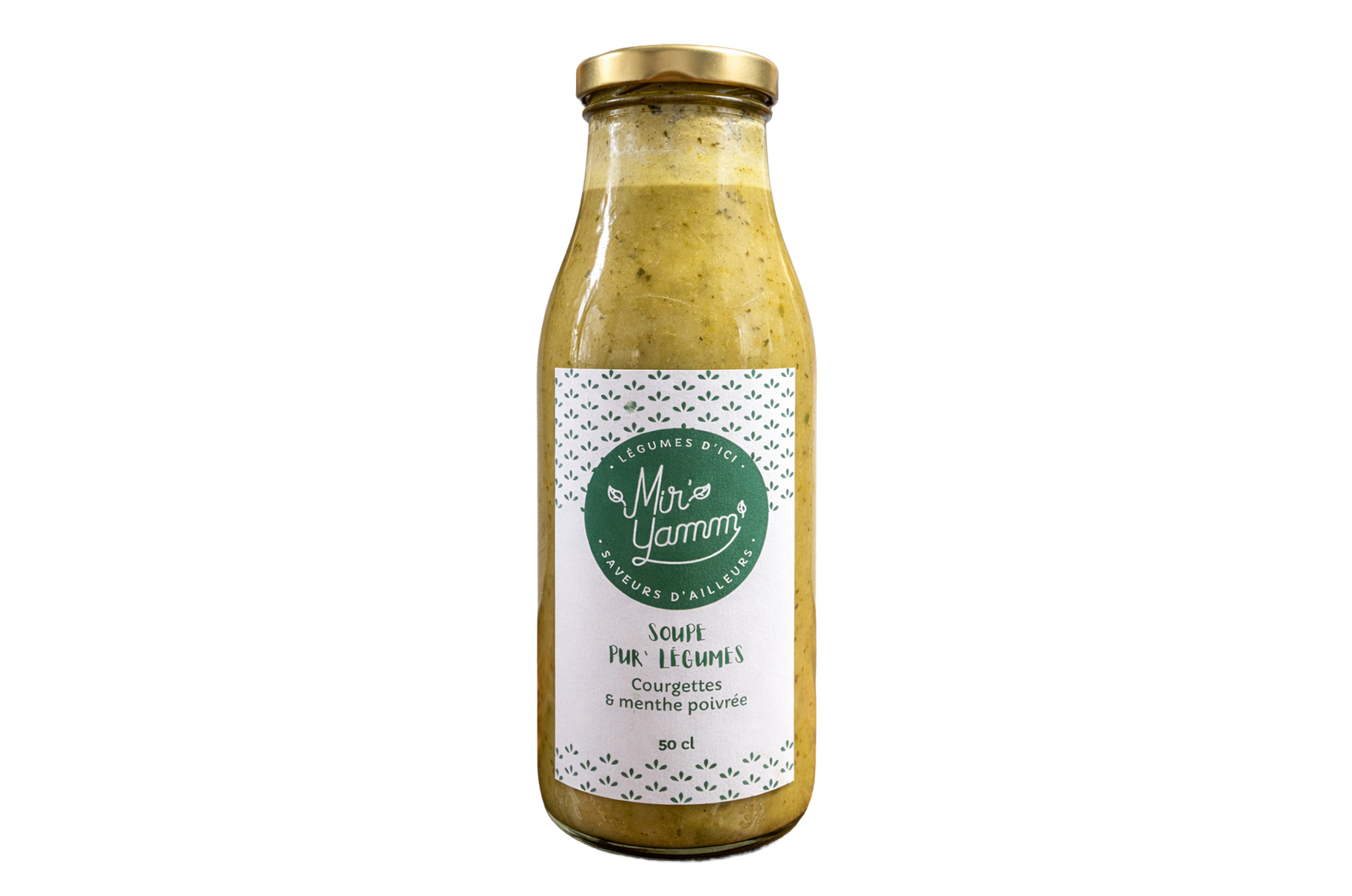 Soupe Pur'légumes Courgettes menthe poivrée 50cl