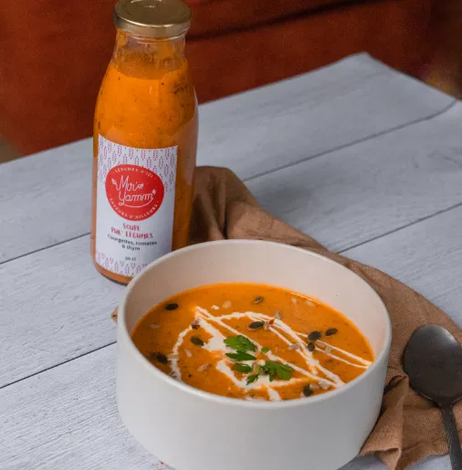 Soupe Pur'légumes Courgettes Tomates Thym 50cl