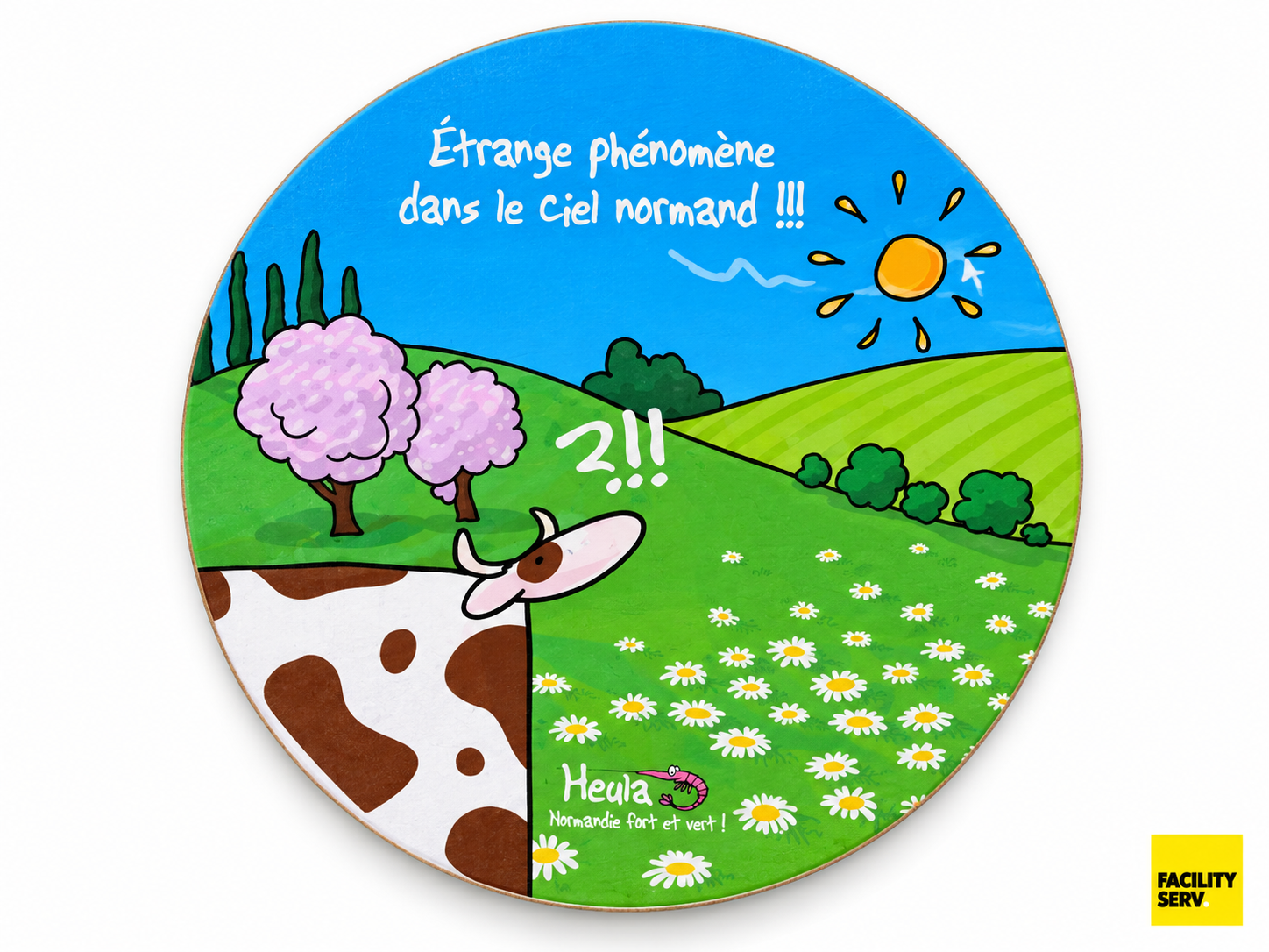 Sous-bock postable "Phénomène"