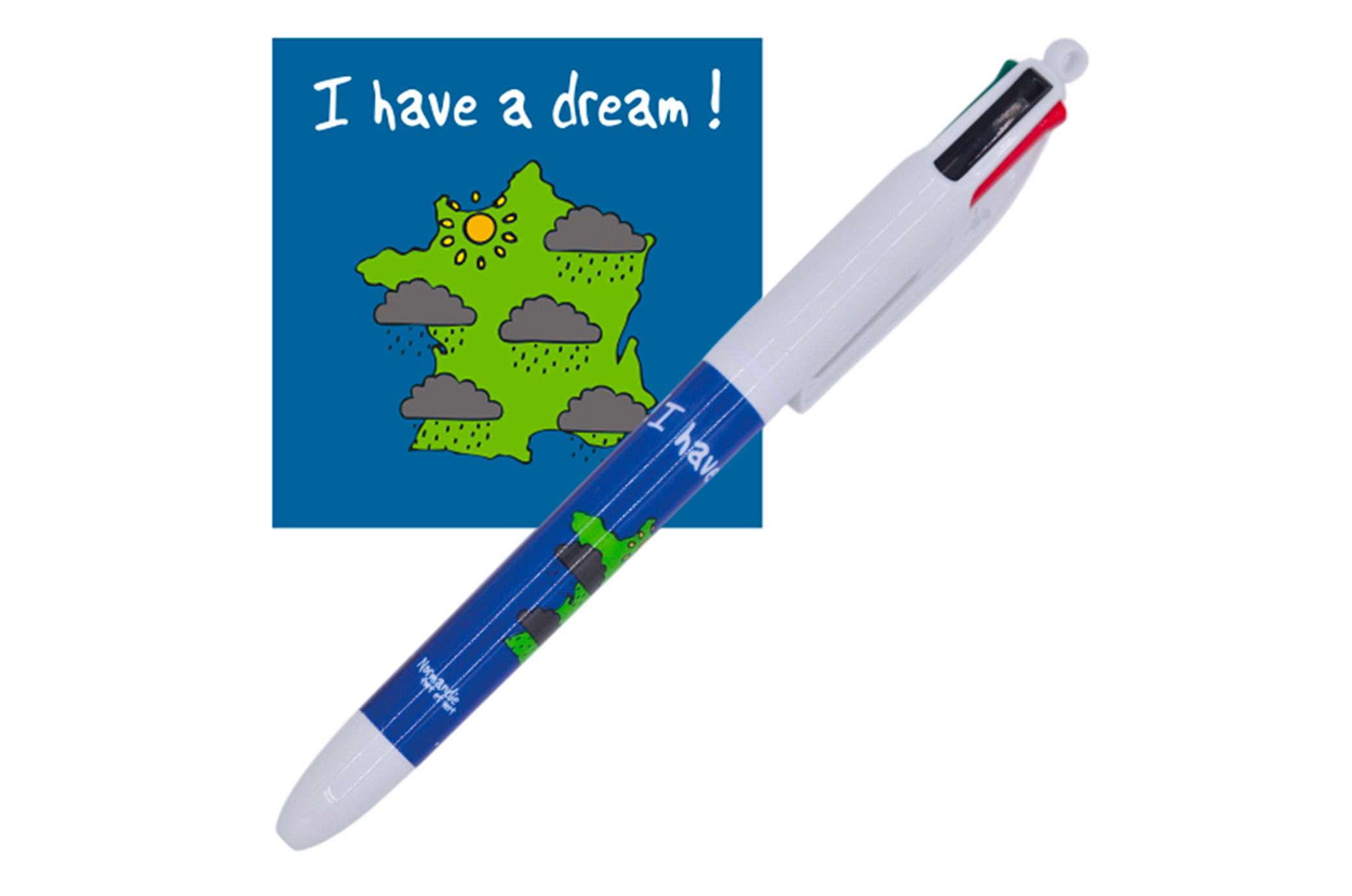 Stylo "Dream BIC 4 couleurs"