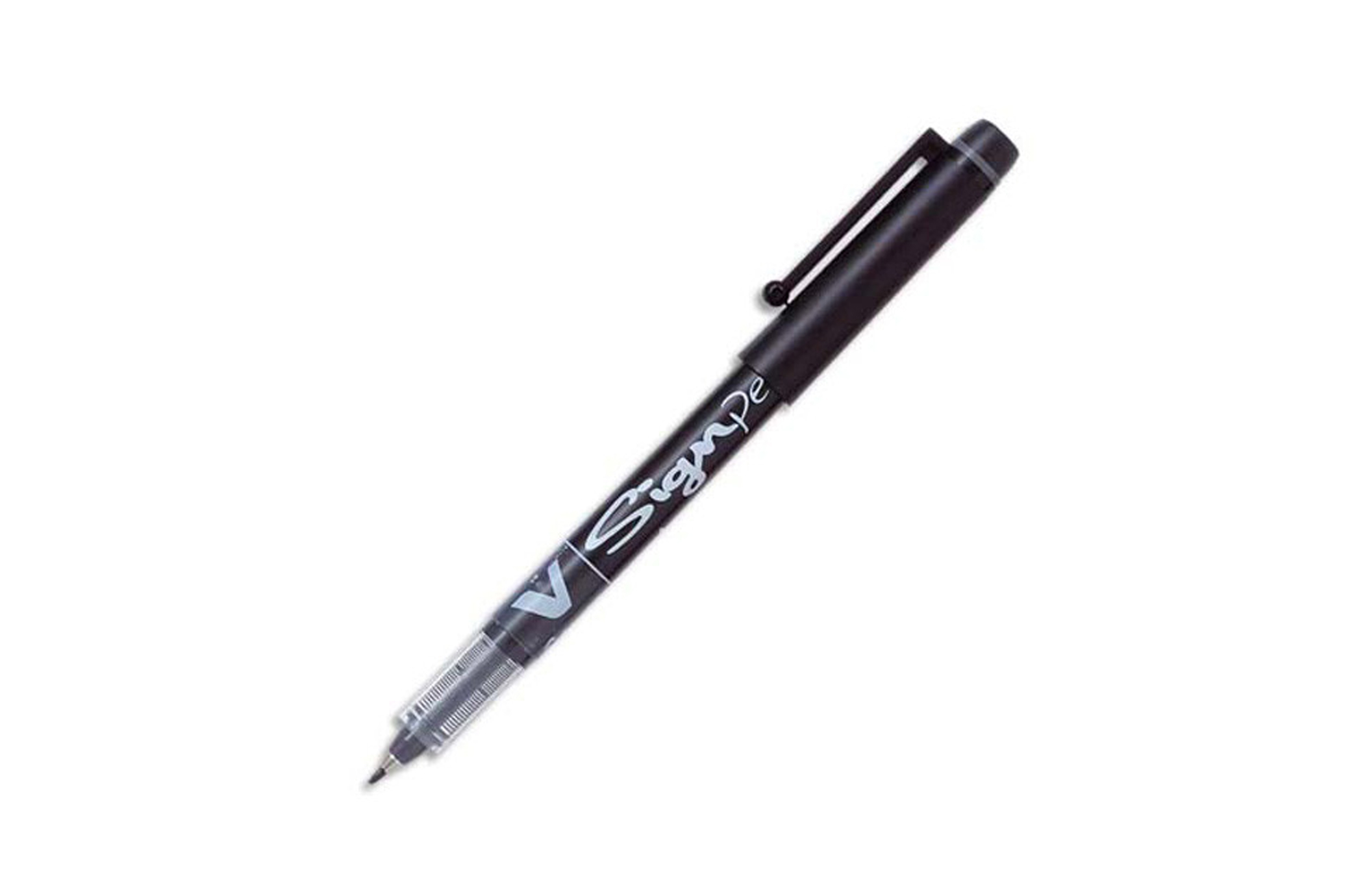 🖊️ Stylo Feutre Pilot V-Sign Pen – Noir – Pointe 0,6 mm