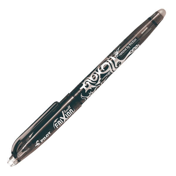 🖊️ Stylo Roller Pilot FriXion Ball – Noir – Pointe Fine 0,5 mm – Effaçable