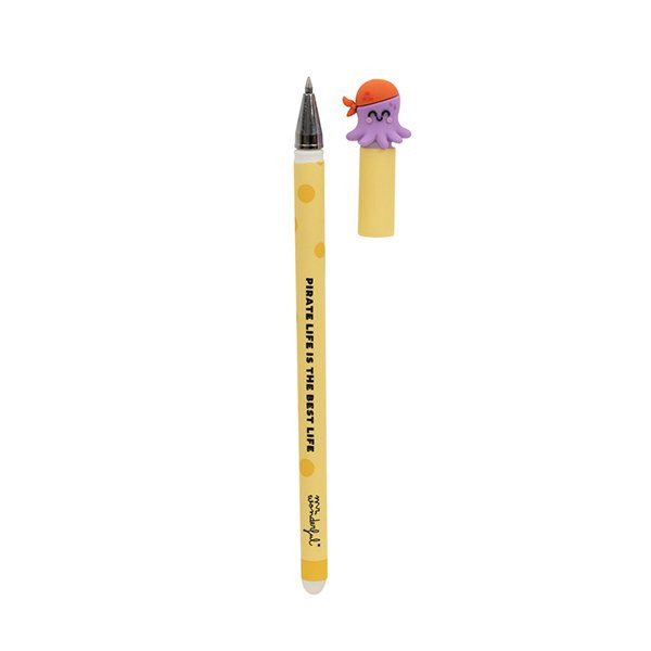 Stylo effaçable Bobo Pirate Poulpe malicieux Mr Wonderful