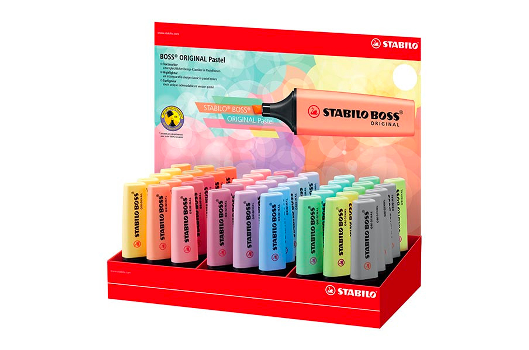 Surligneurs STABILO BOSS ORIGINAL Pastel