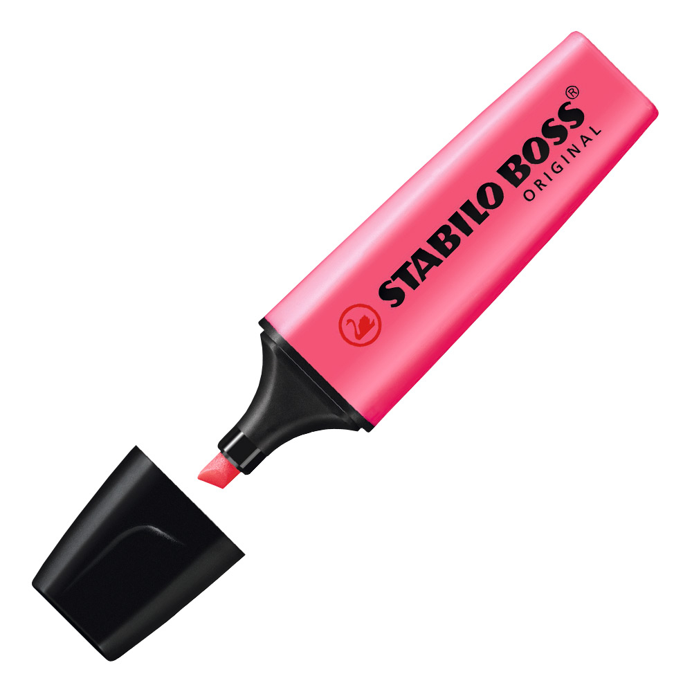Surligneurs STABILO BOSS ORIGINAL - Rose
