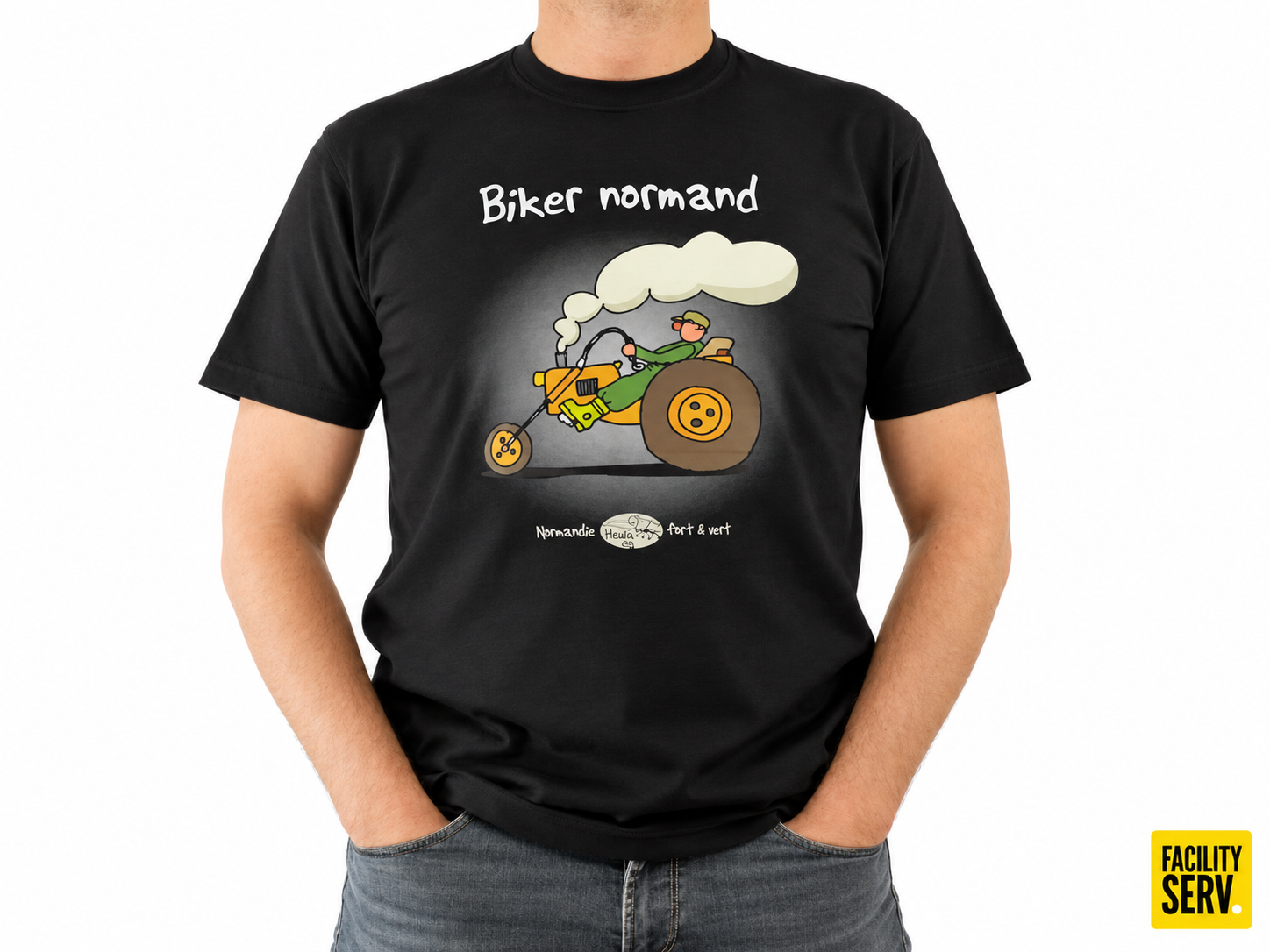 T-shirt Homme 100 % coton Heula " Biker"