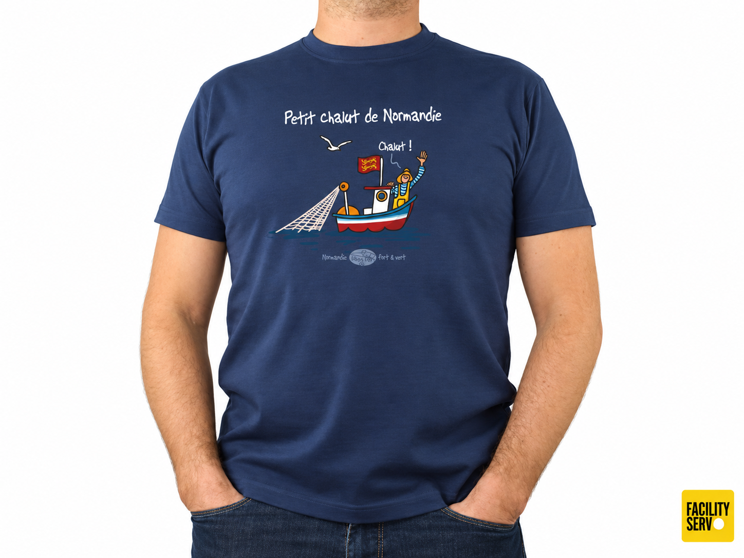T-shirt Homme 100 % coton Heula "Chalut"
