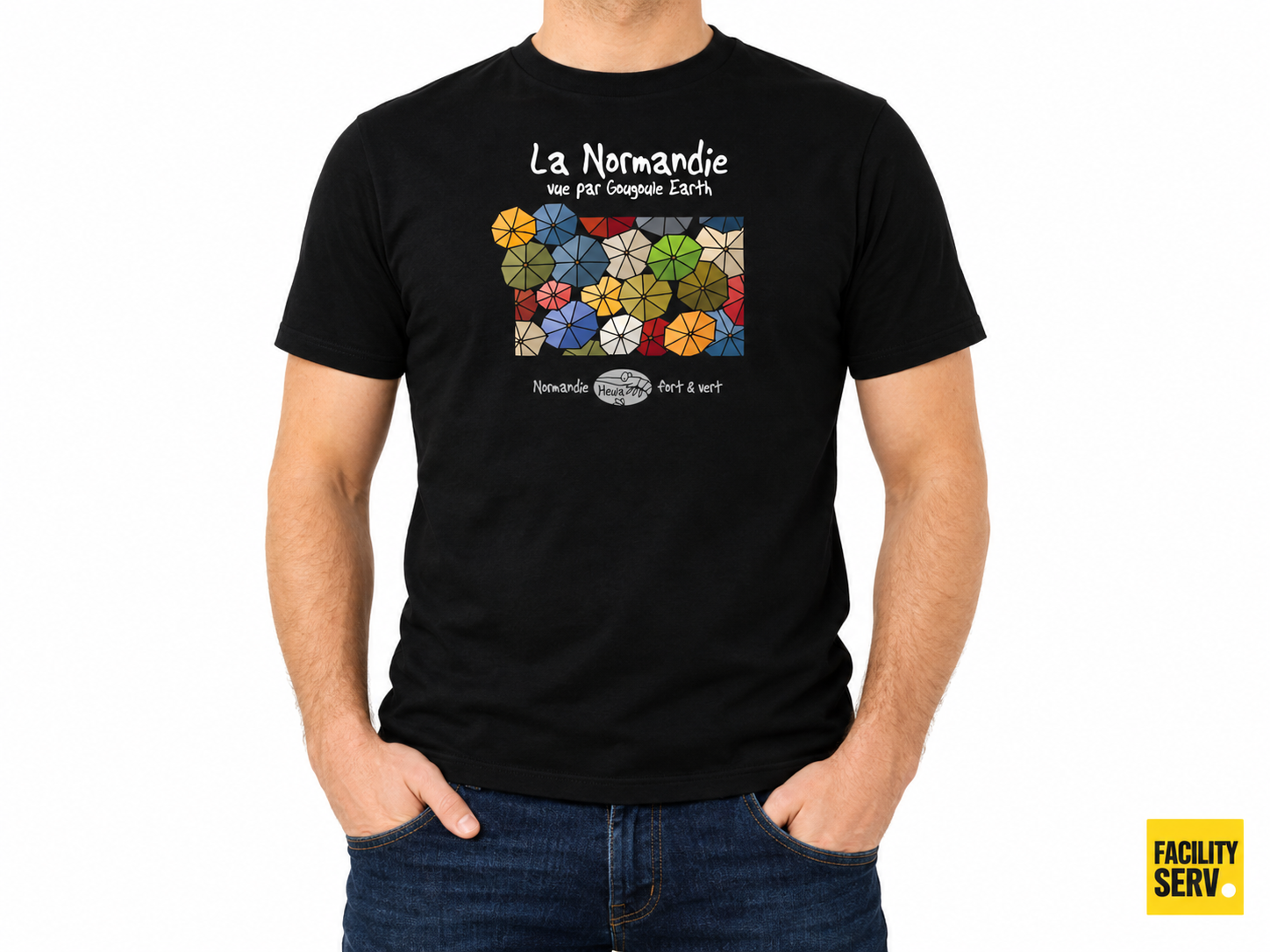 T-shirt Homme 100 % coton Heula " Gougoule"