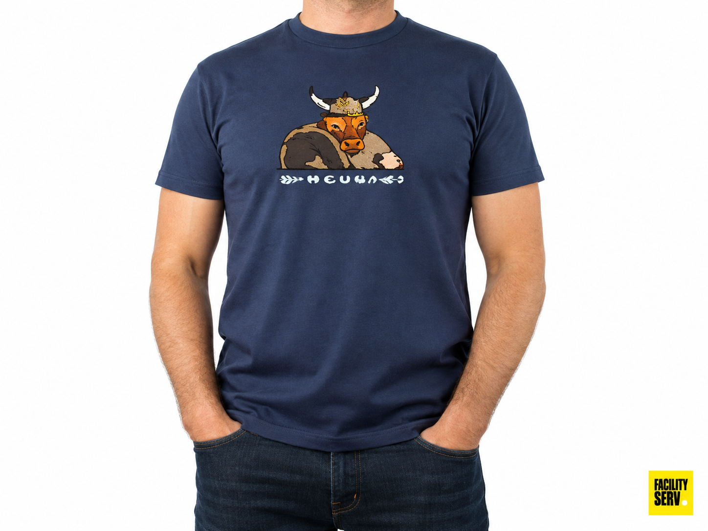 T-shirt Homme 100 % coton Heula " King"