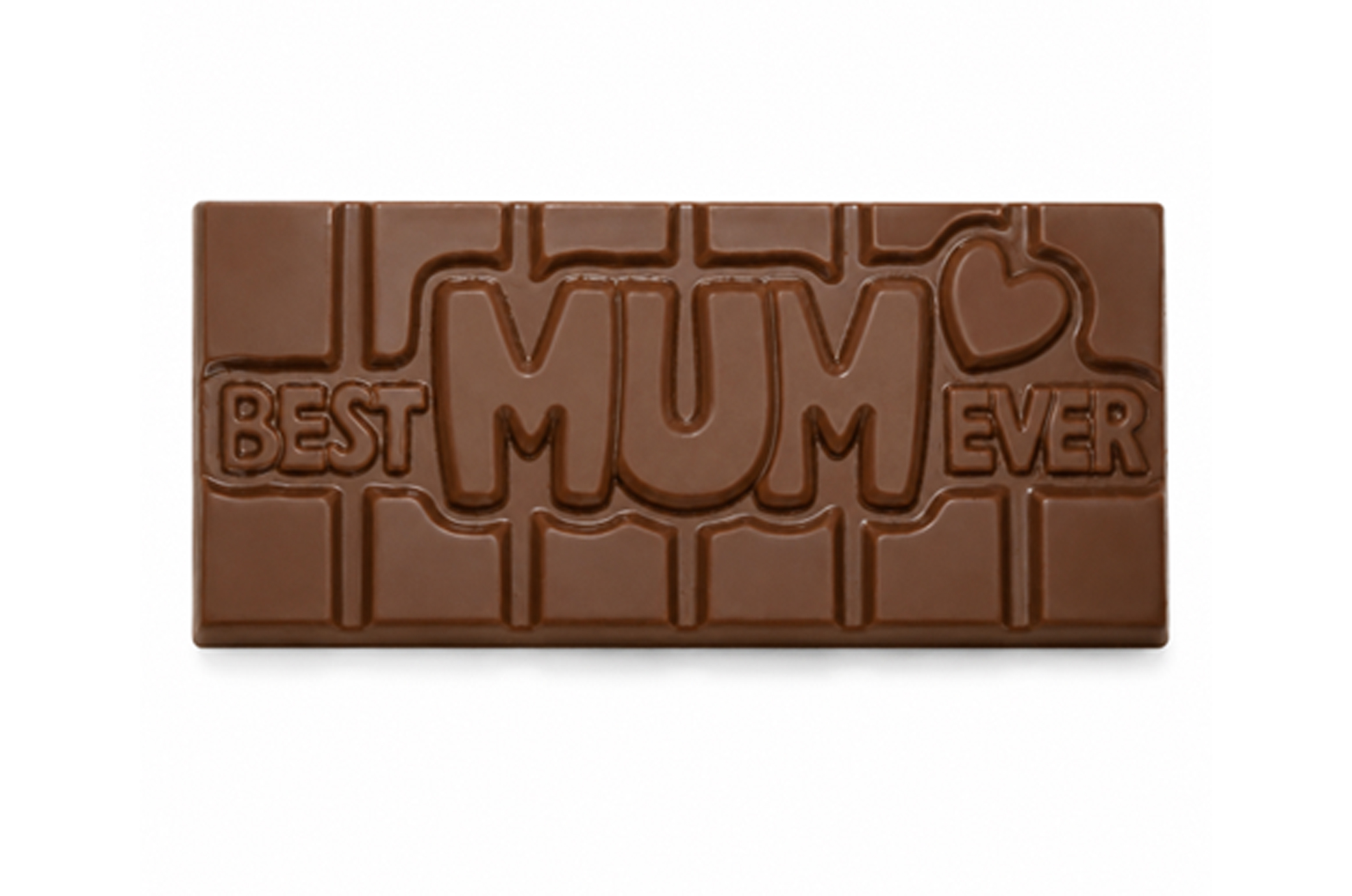 Tablette chocolat message BESTMUMEVER 40g