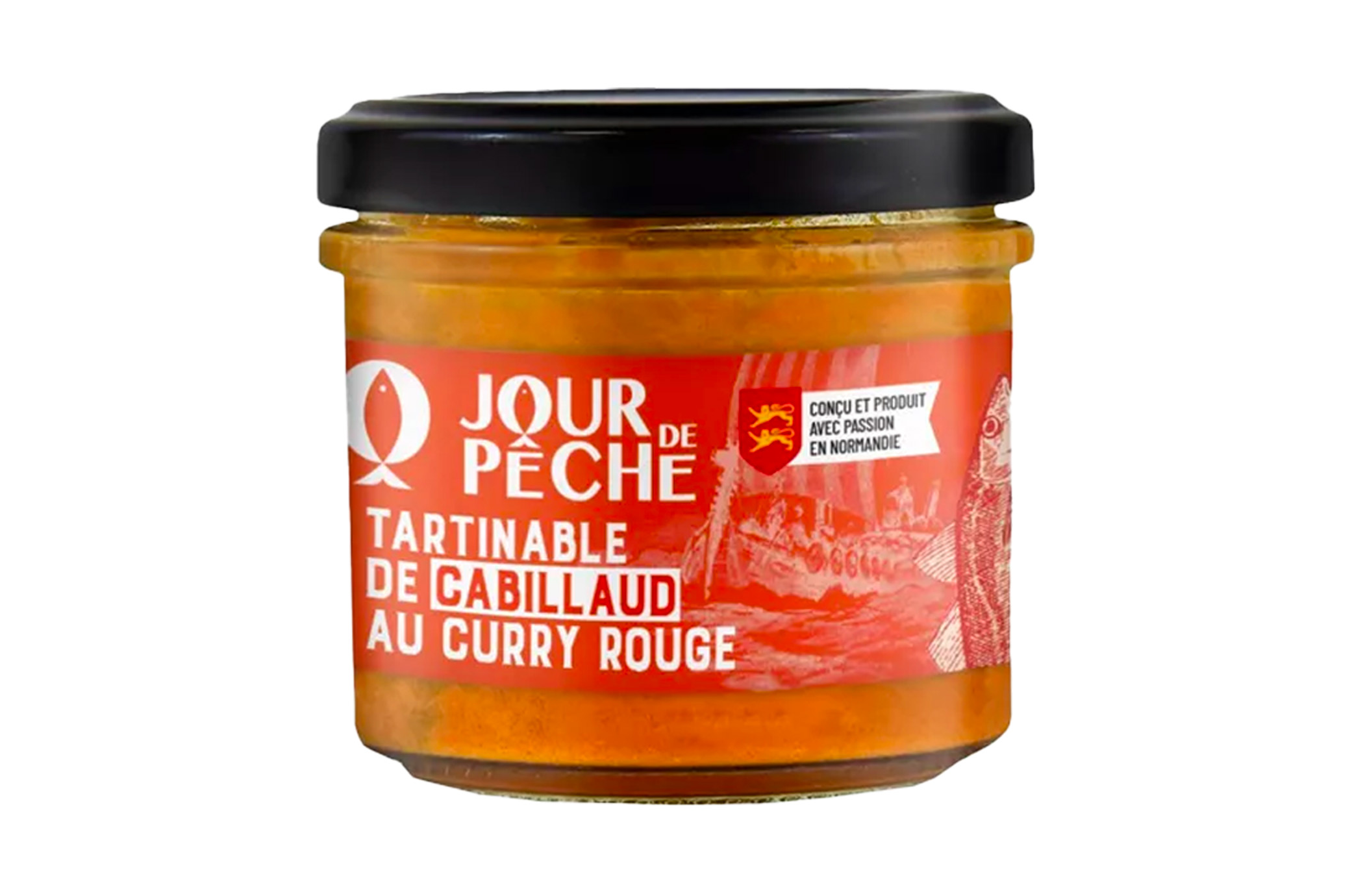 Tartinable de Cabillaud au curry rouge 90g