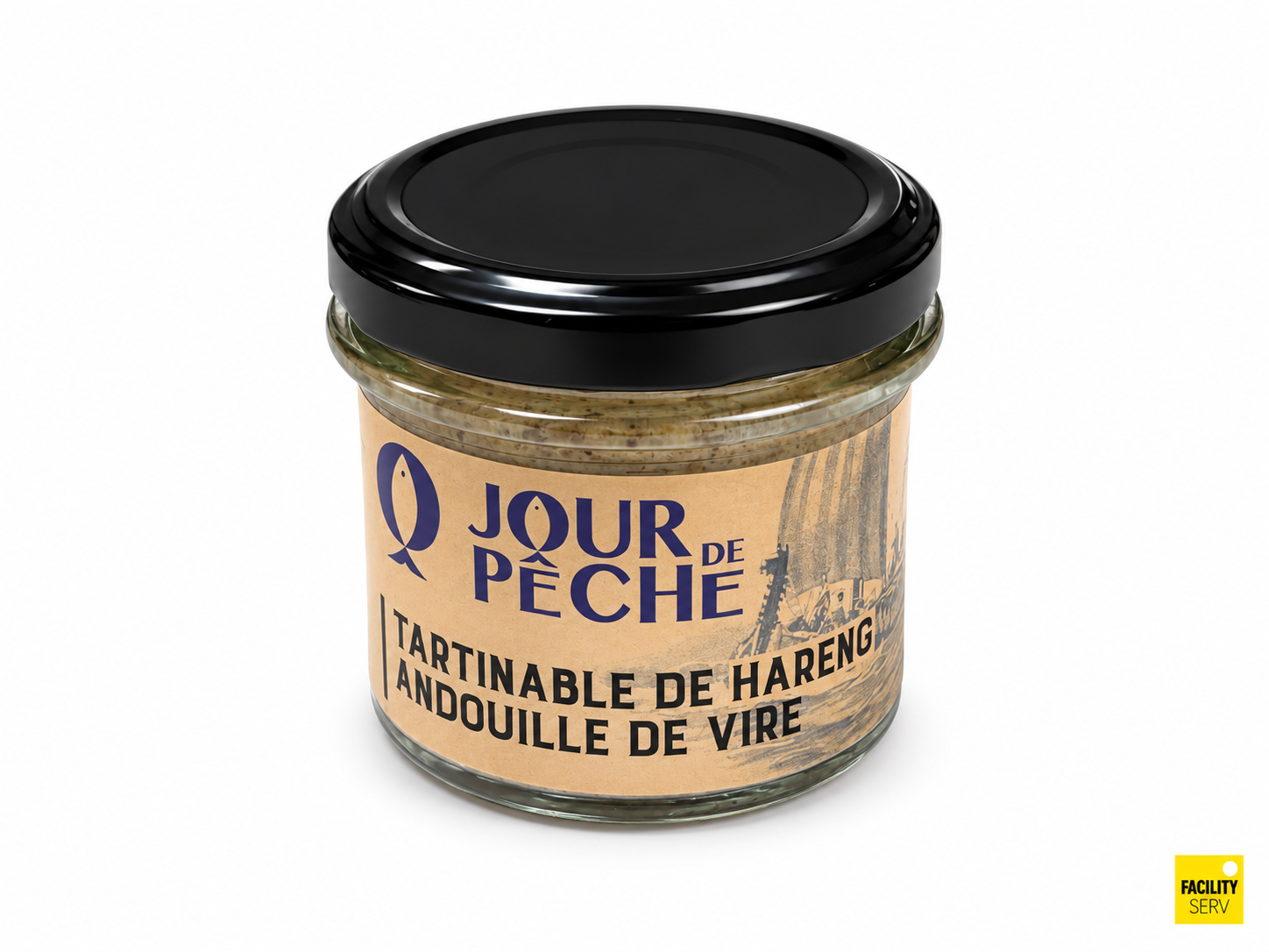 Tartinable de hareng à l’andouille de Vire — Jour de Pêche — 90 g