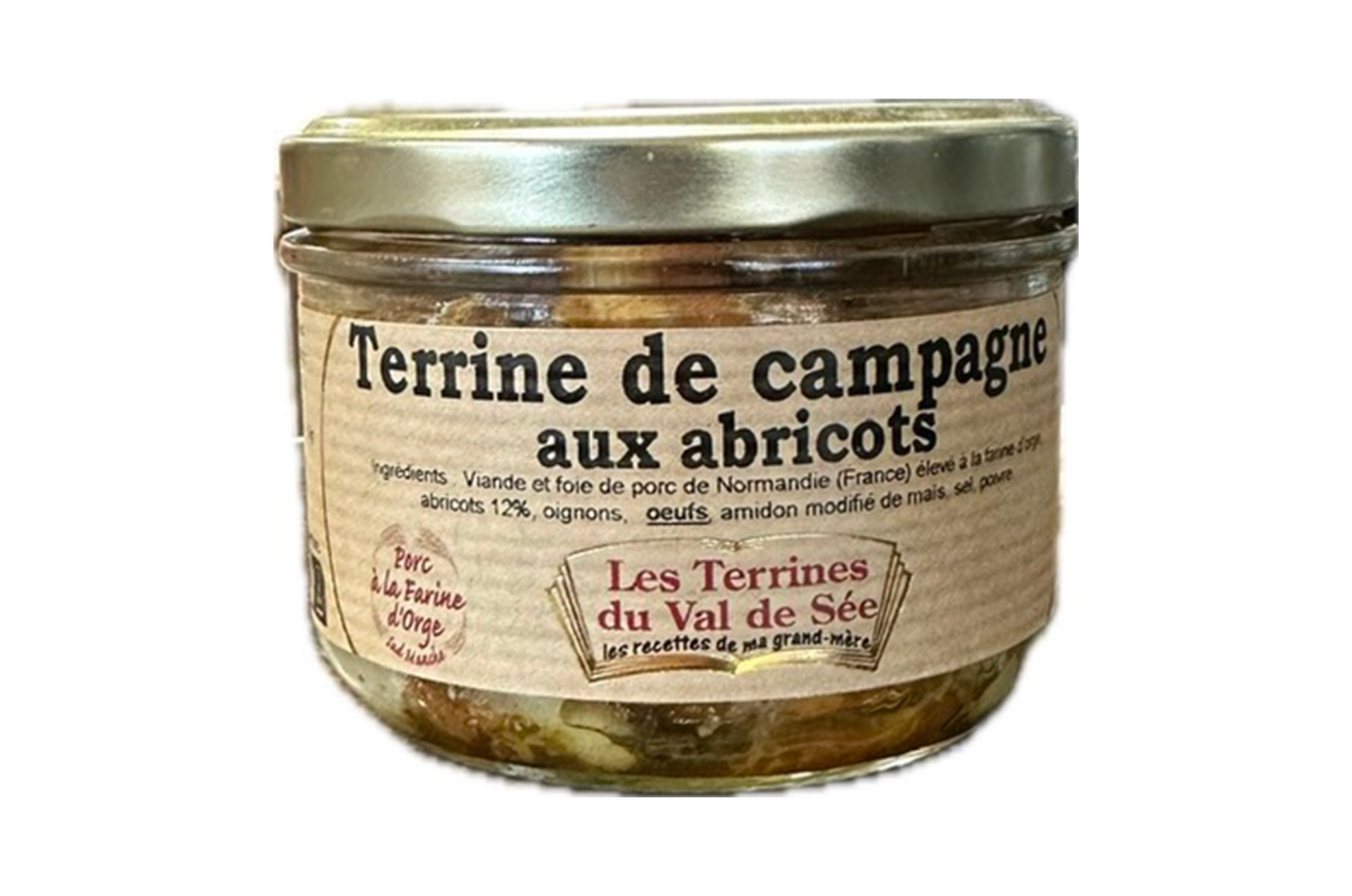 TERRINE CAMPAGNARDE AUX ABRICOTS