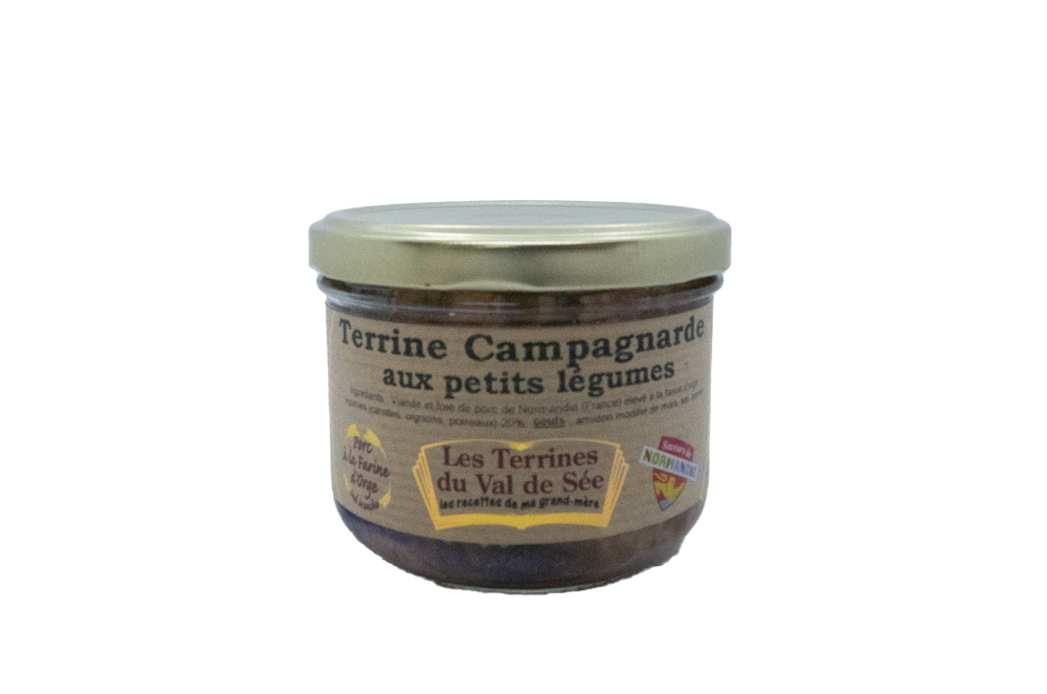 TERRINE CAMPAGNARDE AUX PETITS LEGUMES 190G
