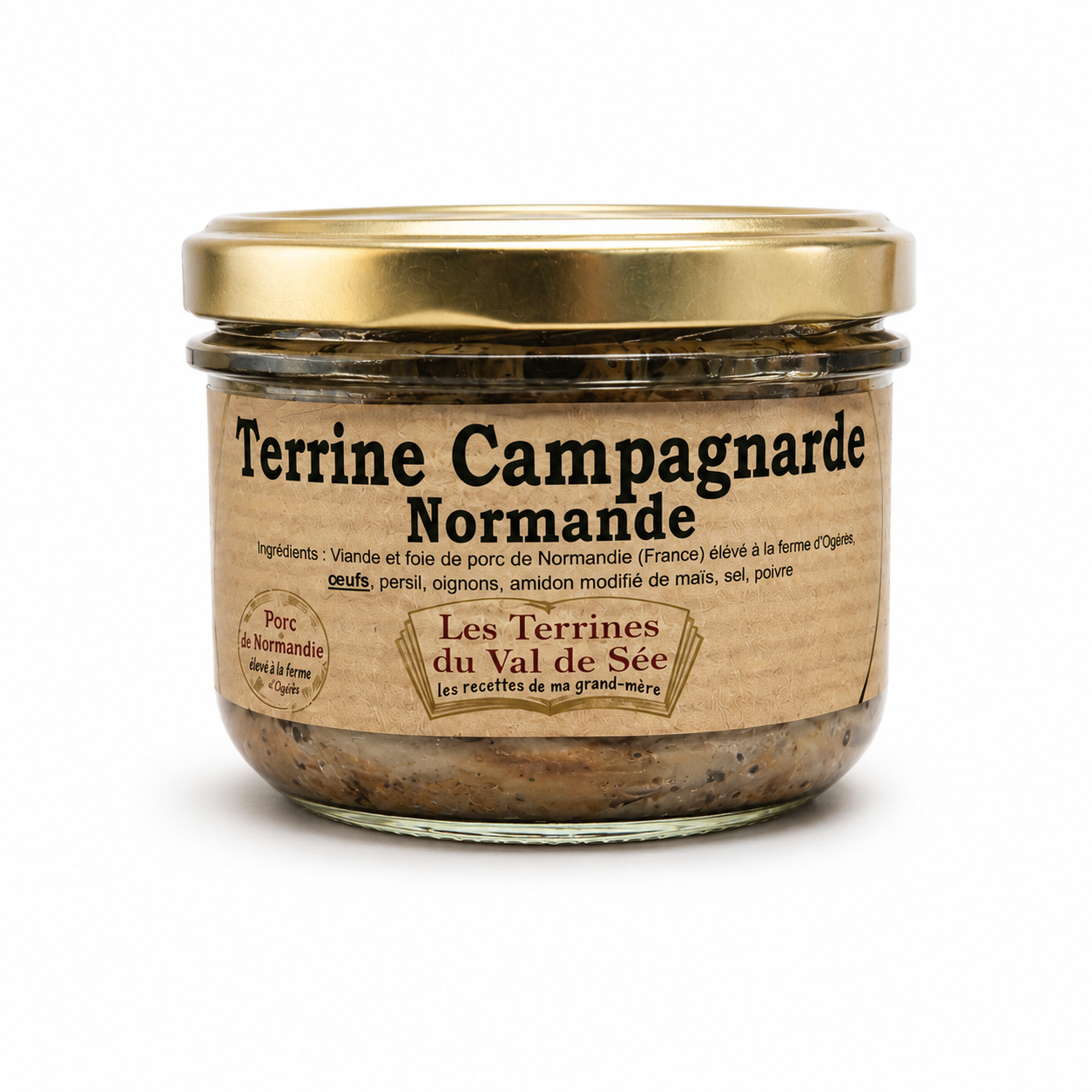 Terrine Campagnarde Normande - Les Terrines du Val de Sée