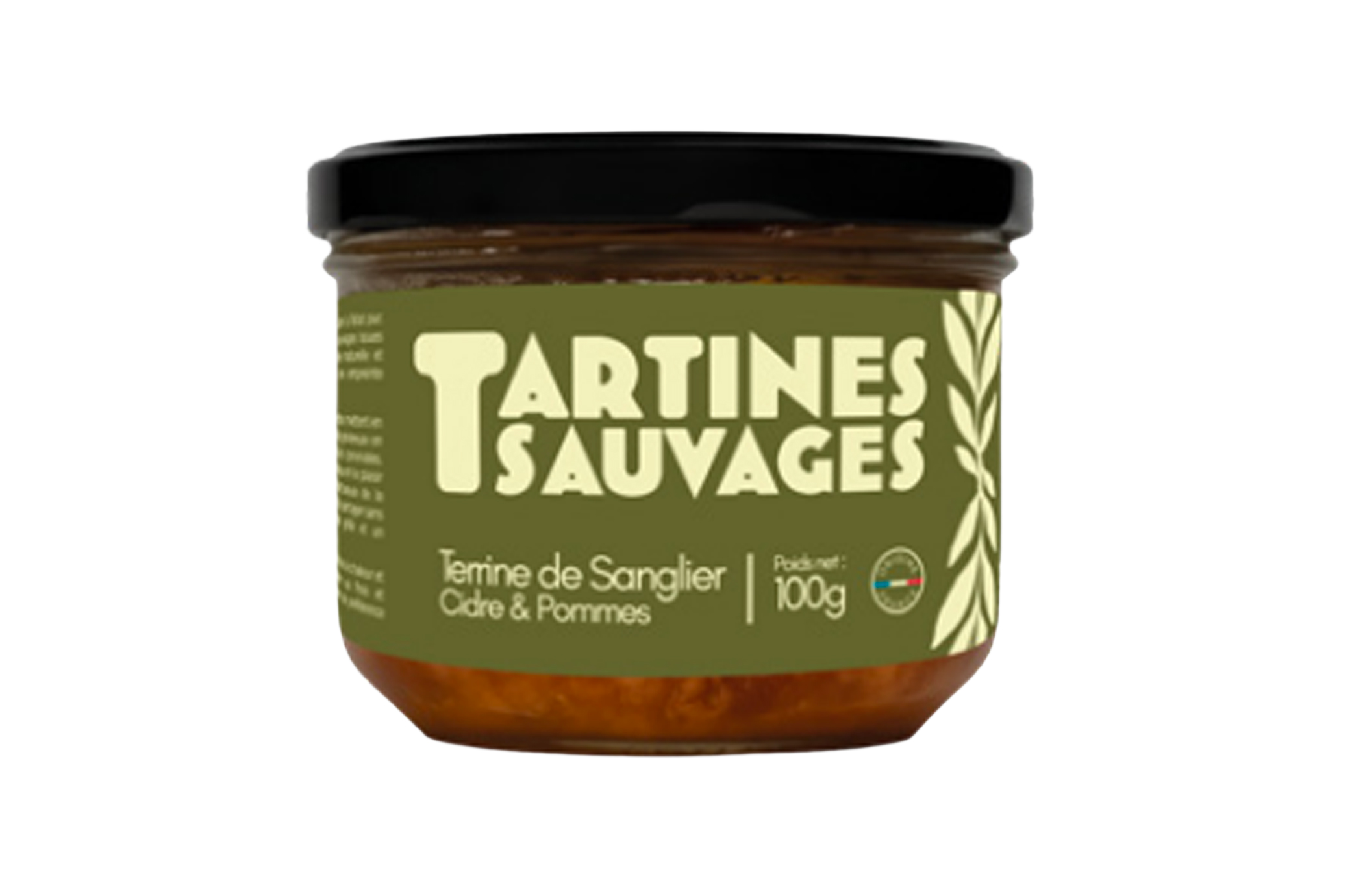 TERRINE DE SANGLIER CIDRE ET POMMES 100g