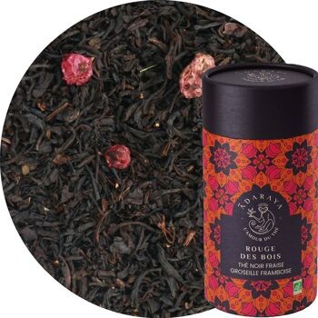 Thé noir bio Rouge des Bois boîte premium 100g
