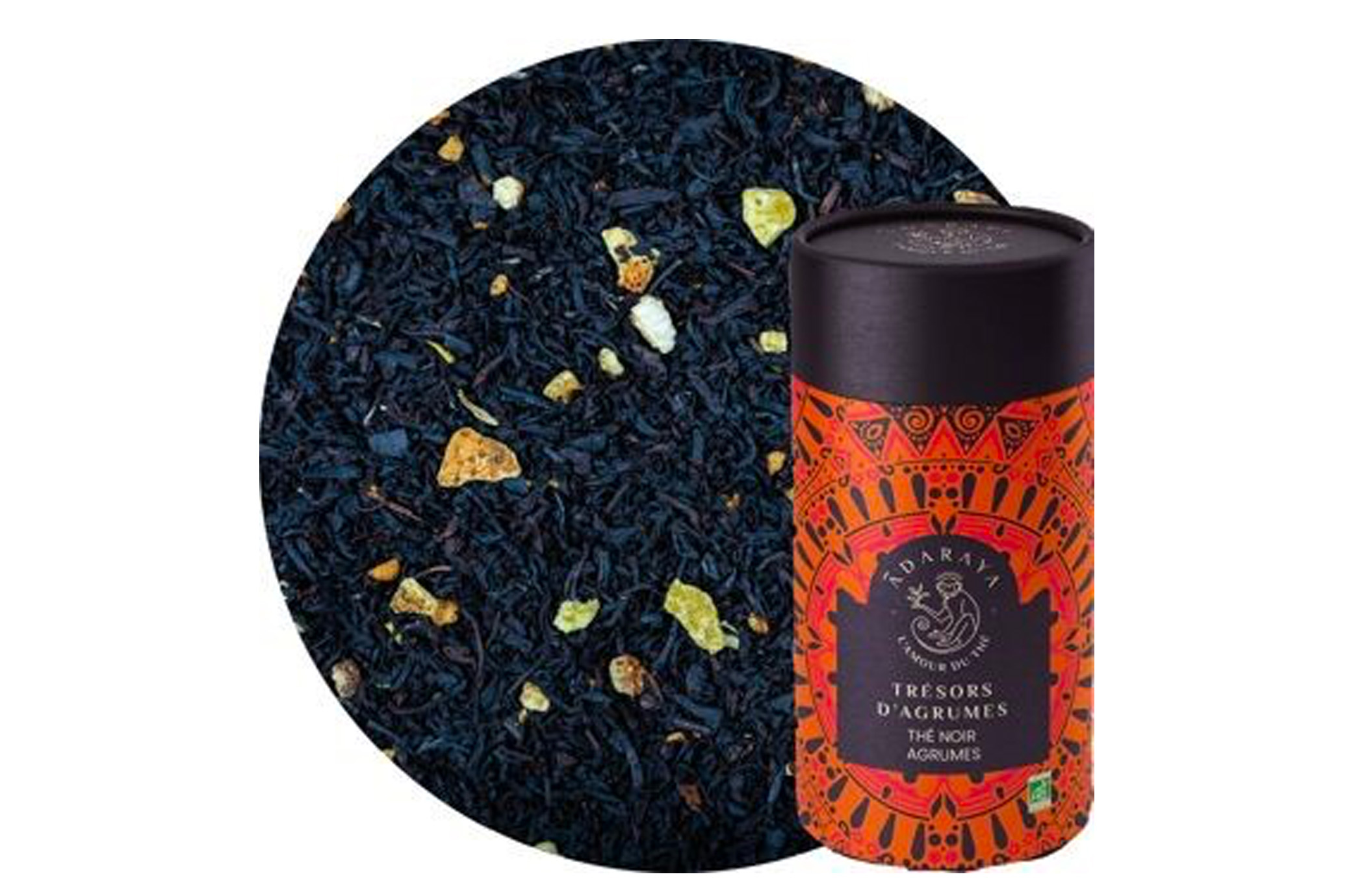 Thé Noir Trésors d'Agrumes - Boîte premium 100g