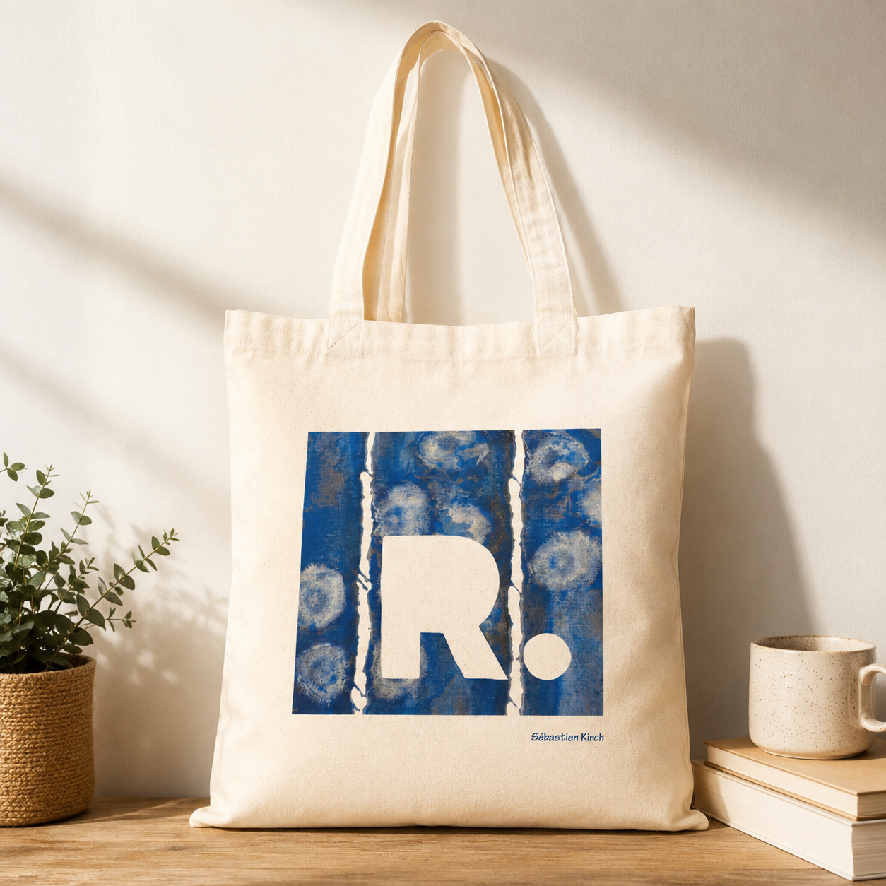 🛍️ Tote Bag en coton – Collection artistique « R. & Sebastien Kirch »