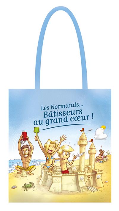 TOTE BAG Les P’tits Normands à la plage