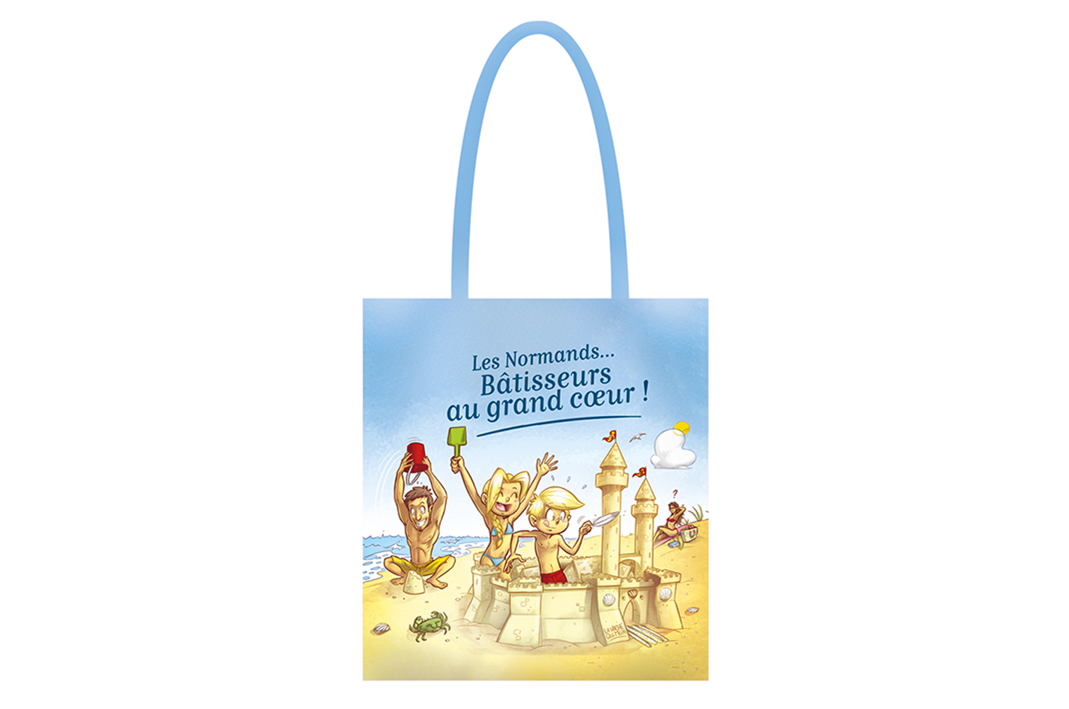 TOTE BAG Les P’tits Normands à la plage