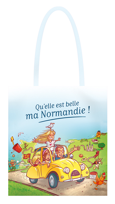 TOTE BAG Les P’tits Normands découvrent la Normandie