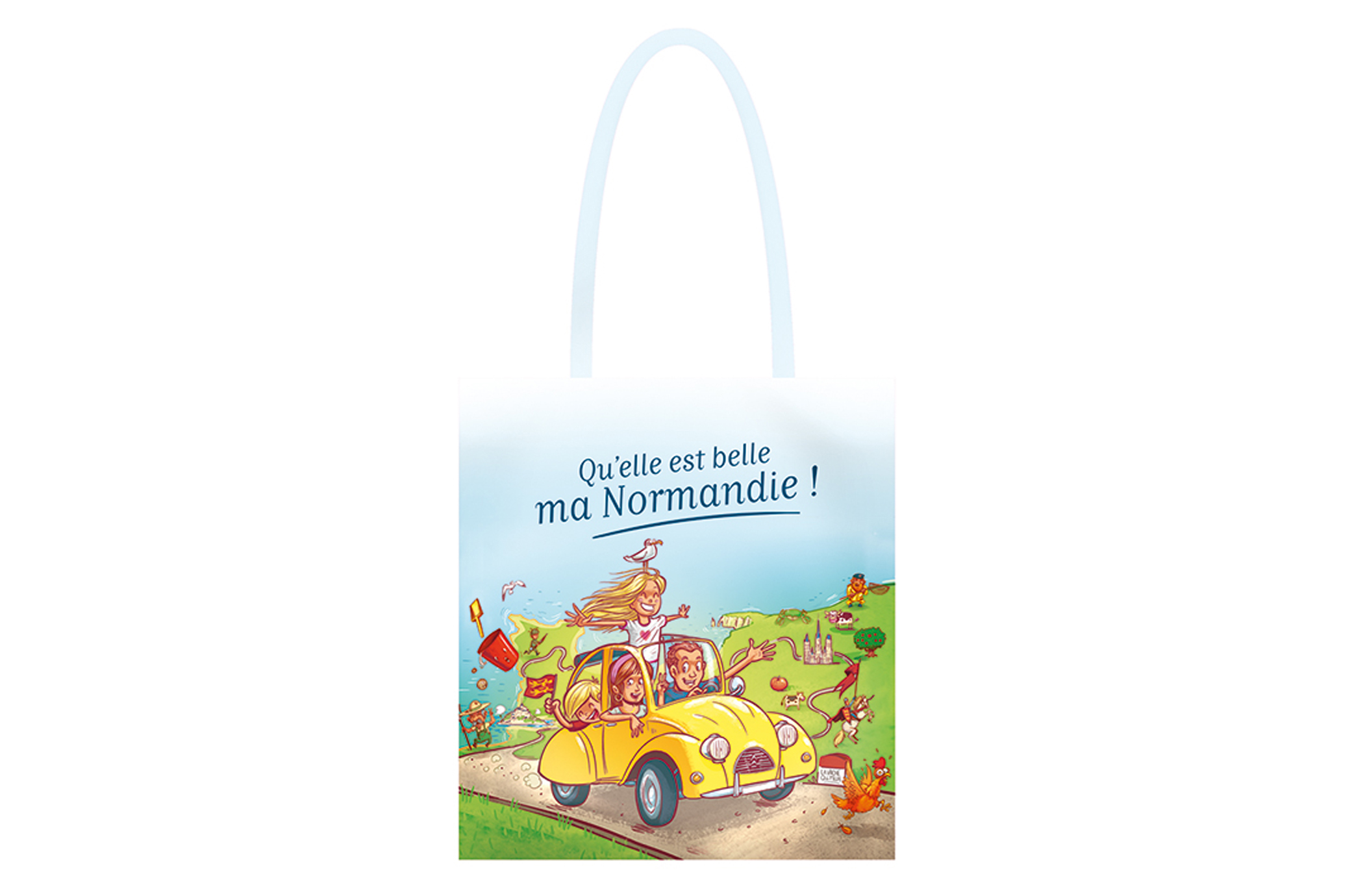 TOTE BAG Les P’tits Normands découvrent la Normandie