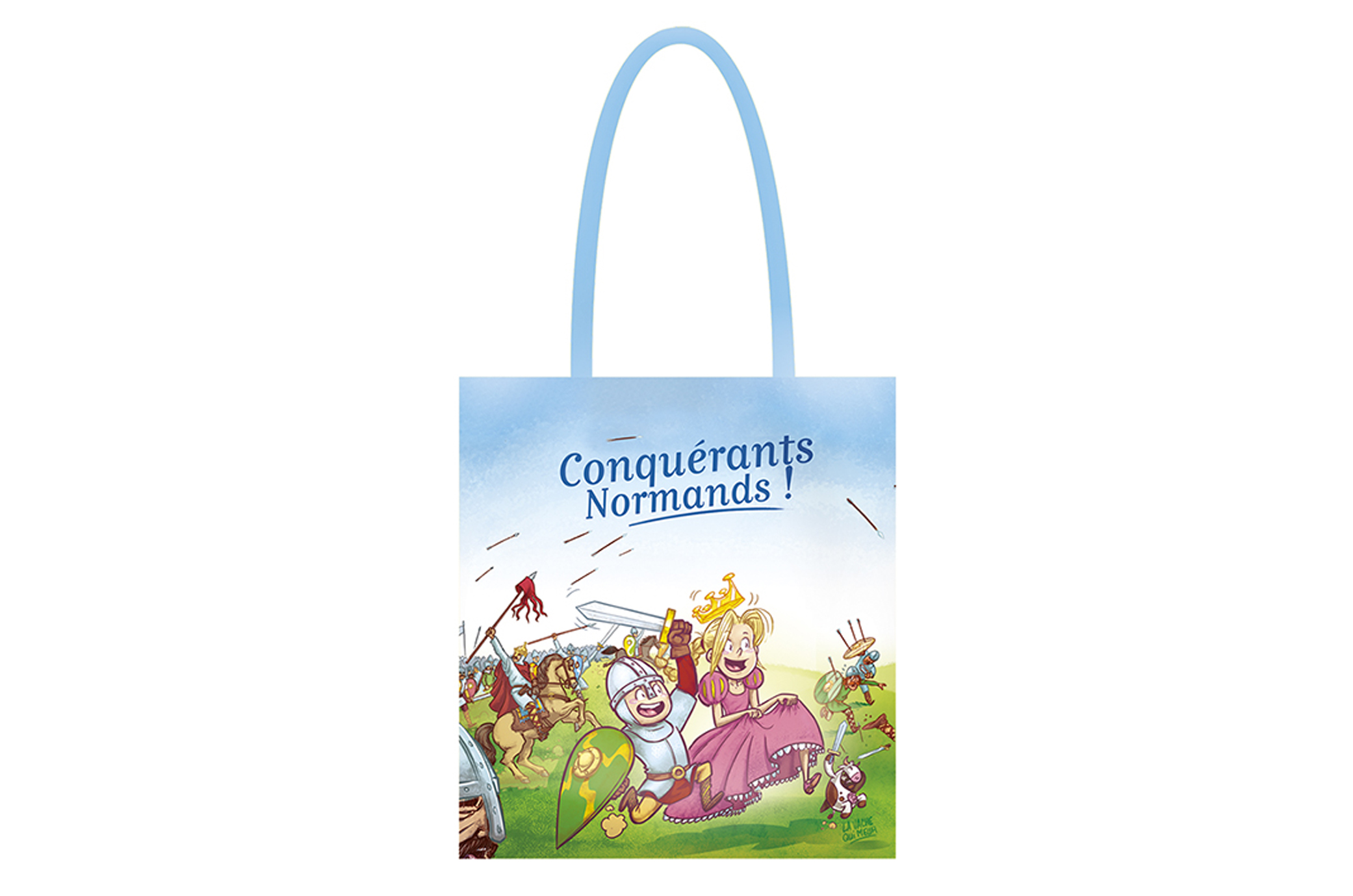 TOTE BAG Les P’tits Normands - La Tapisserie de Bayeux et ses mystères