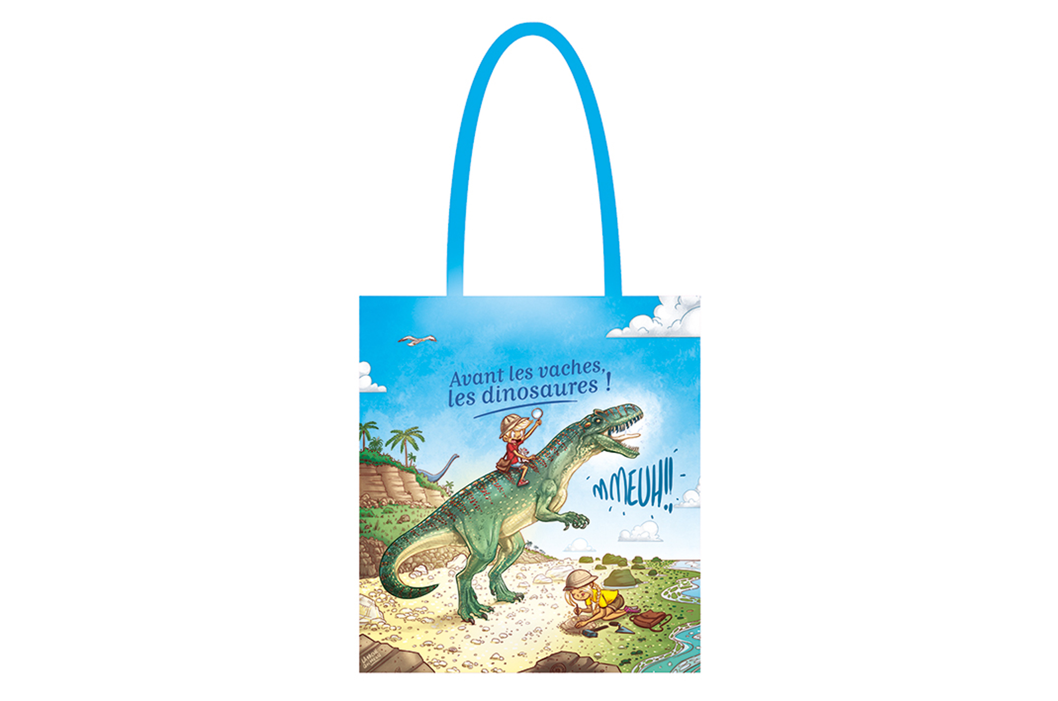 TOTE BAG Les P’tits Normands sur les traces des dinausaures