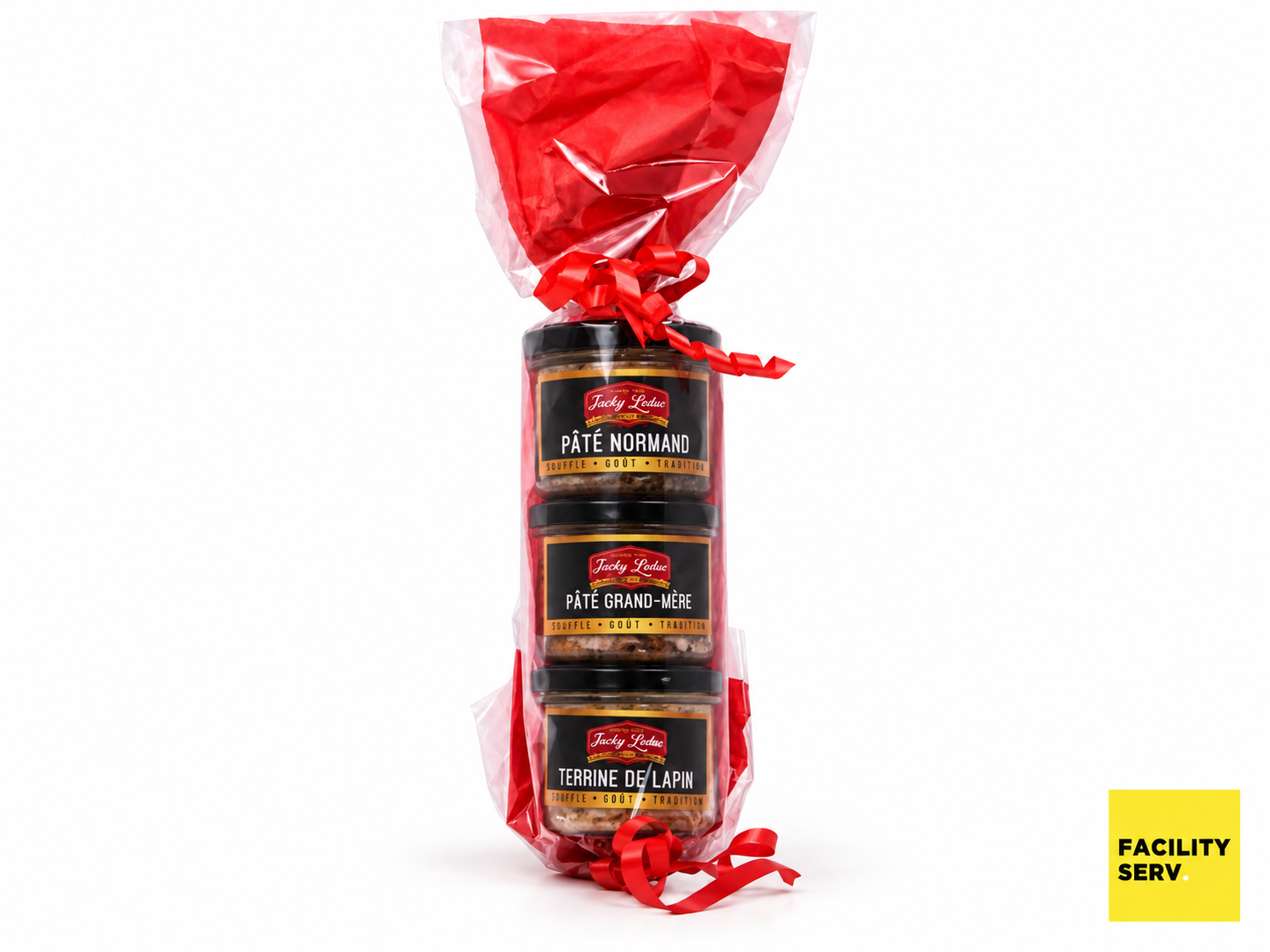 Trio classique Jacky Leduc – Pâtés et rillettes – 3 × 90 g