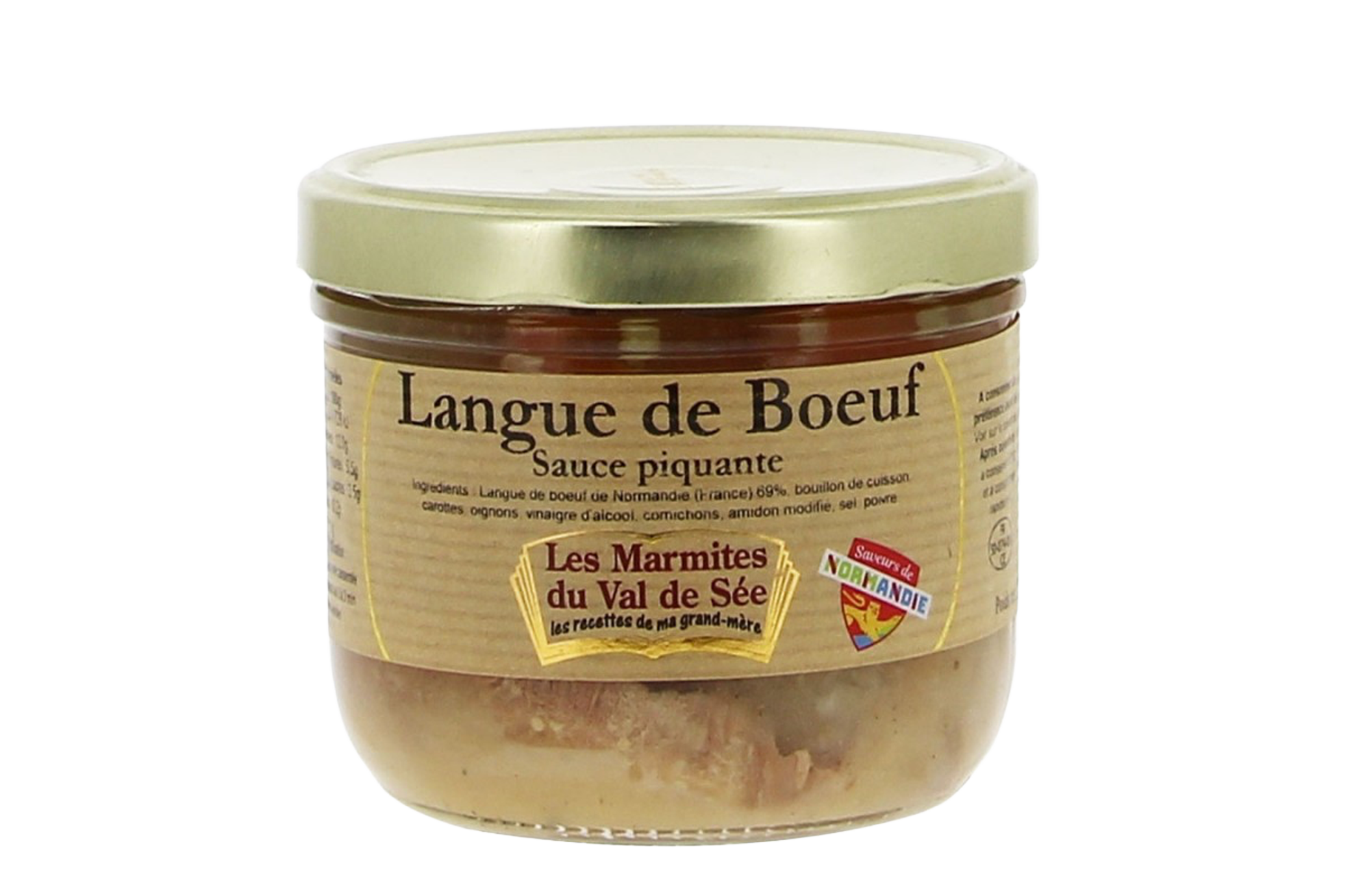 VAL DE SEE - Langue de Boeuf sauce piquante 380g