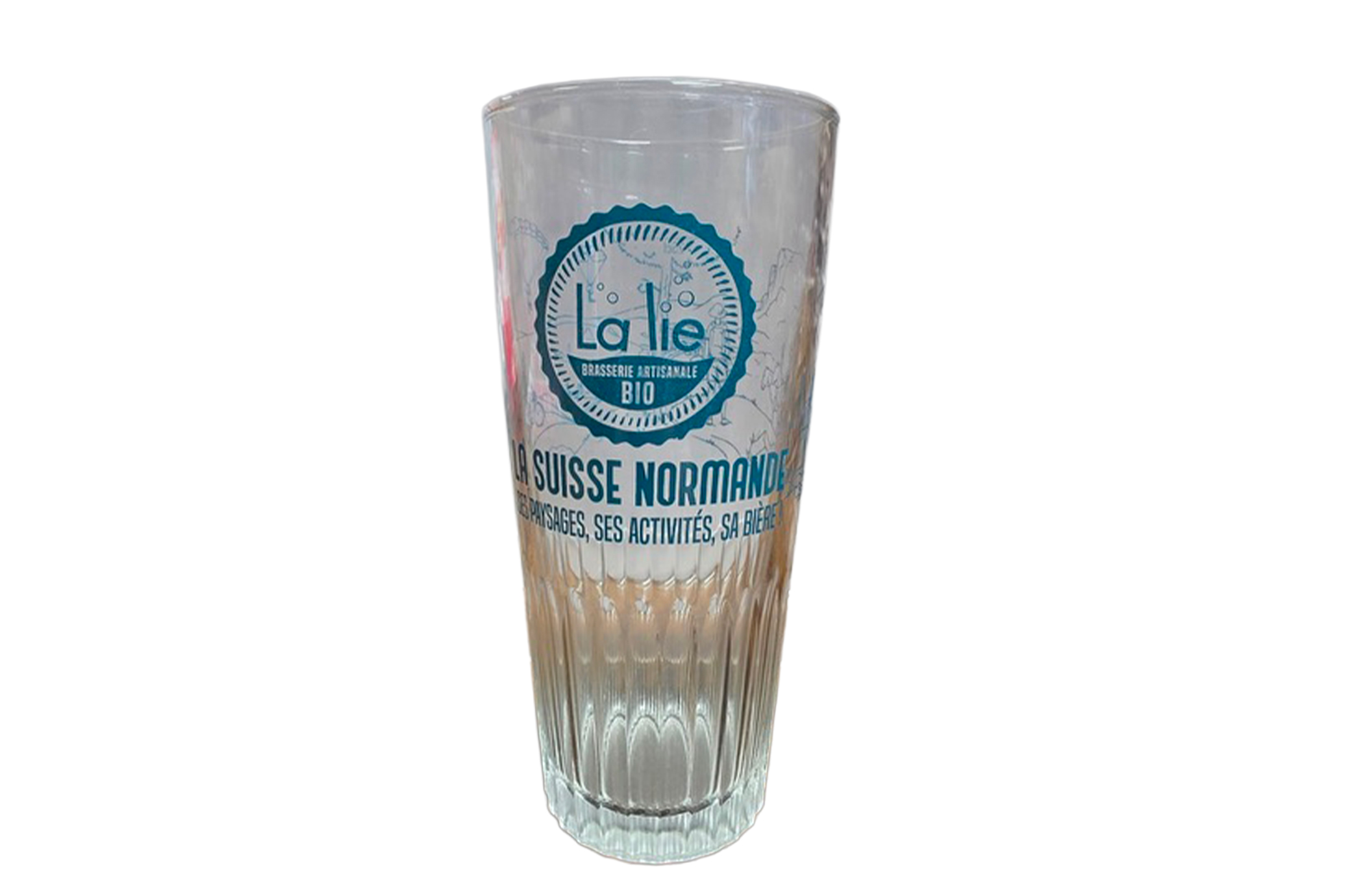 Verre à bière La Lie – 50 cl (modèle droit)